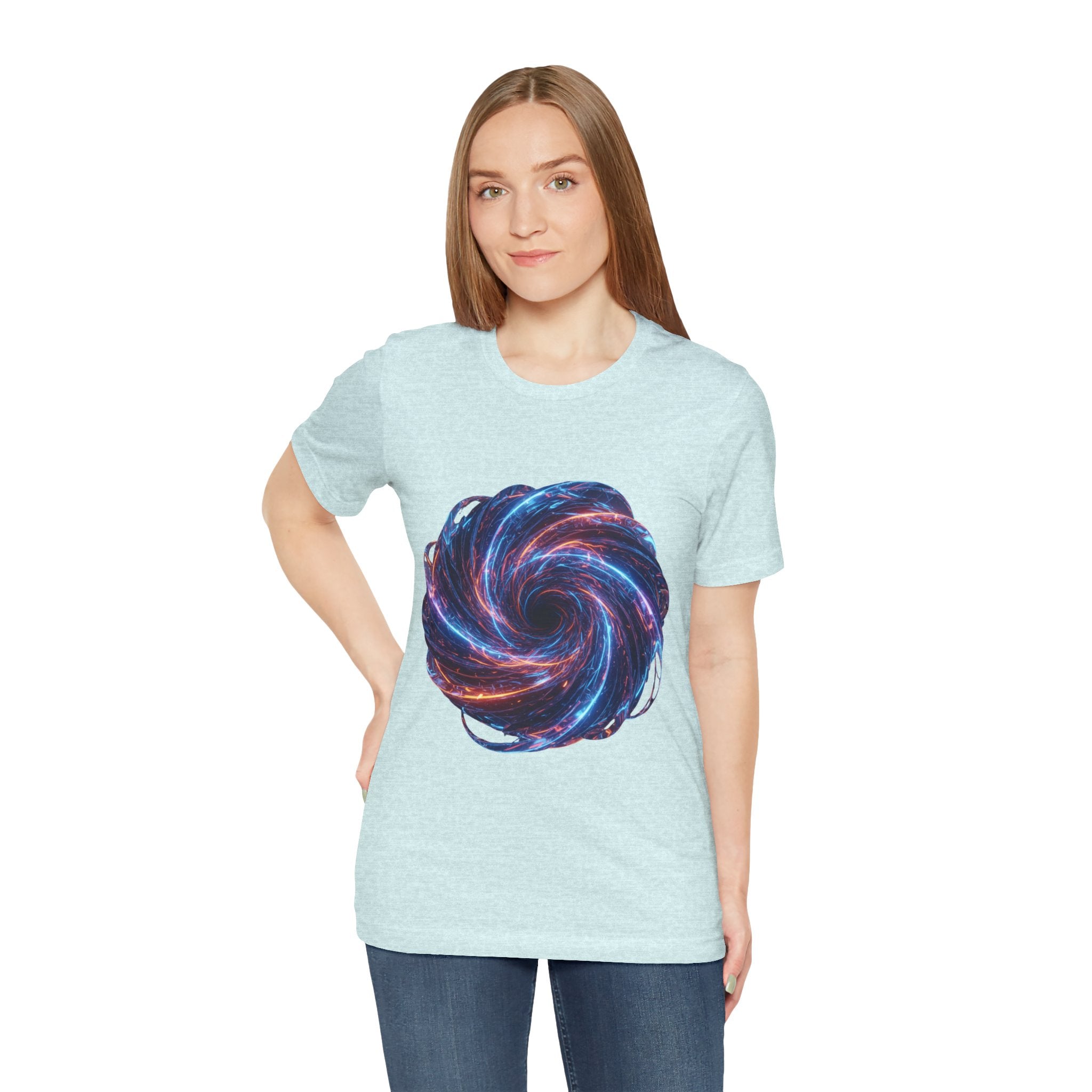Galaxy Vortex T-Shirt — Cosmic Swirl Space Tee