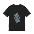 Abstract Geometric Wave Graphic Tee