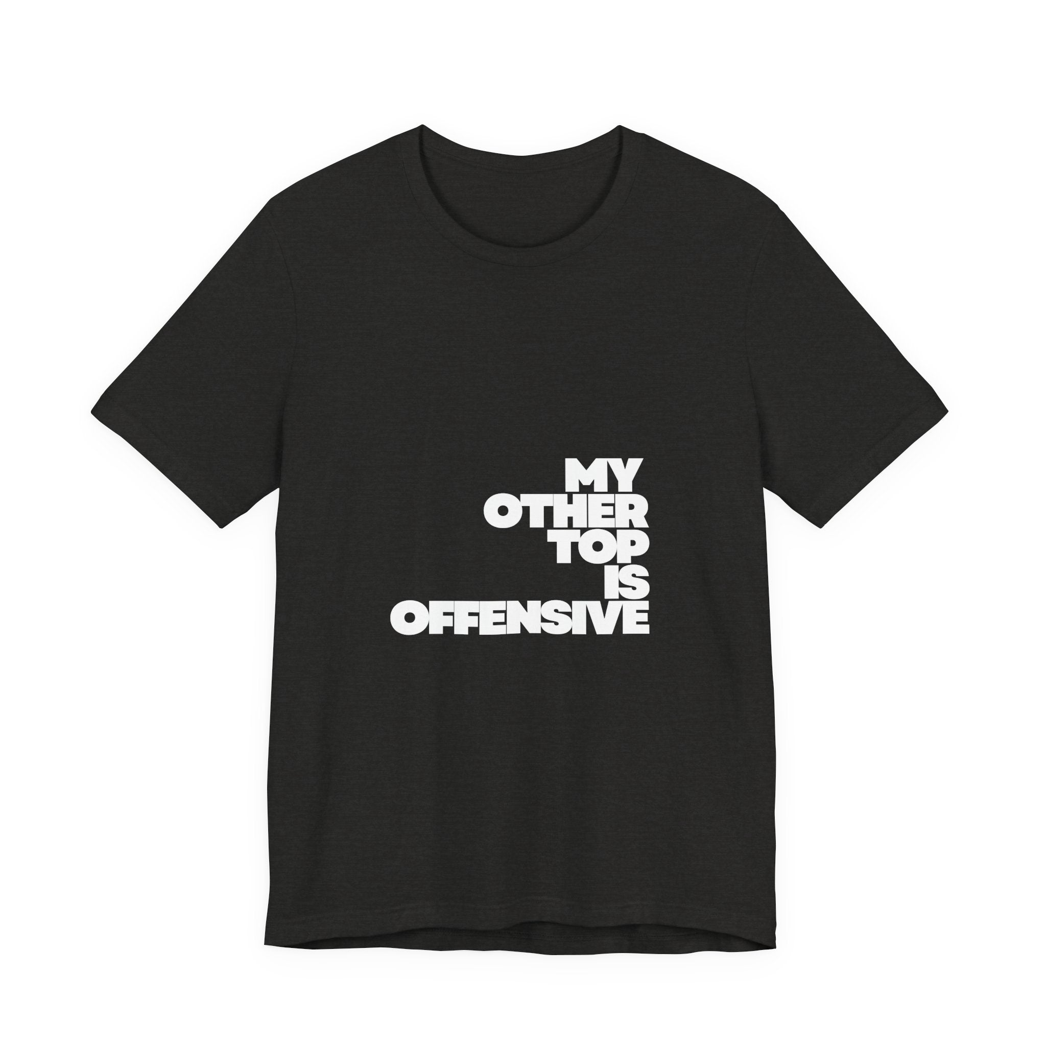 Classic White Tee — Plain Unisex Short Sleeve T-Shirt