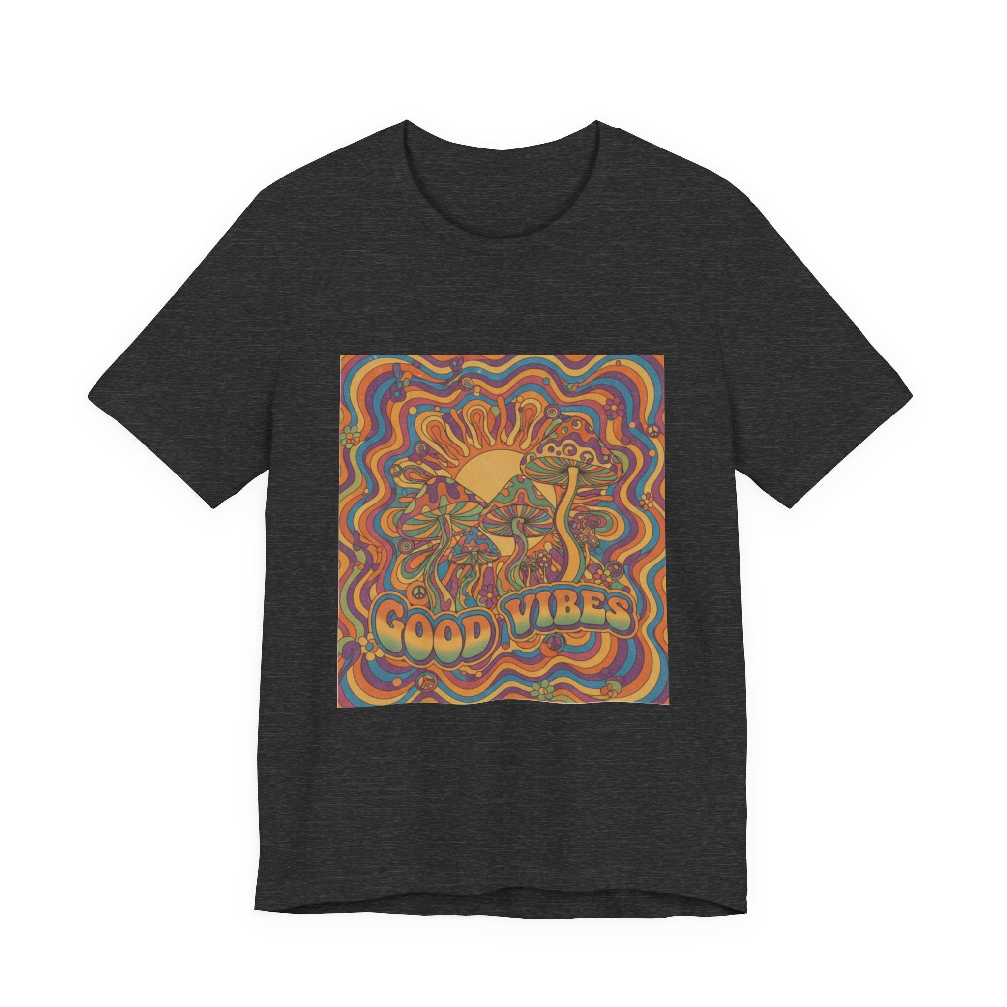 Good Vibes Retro Sunflower T-Shirt