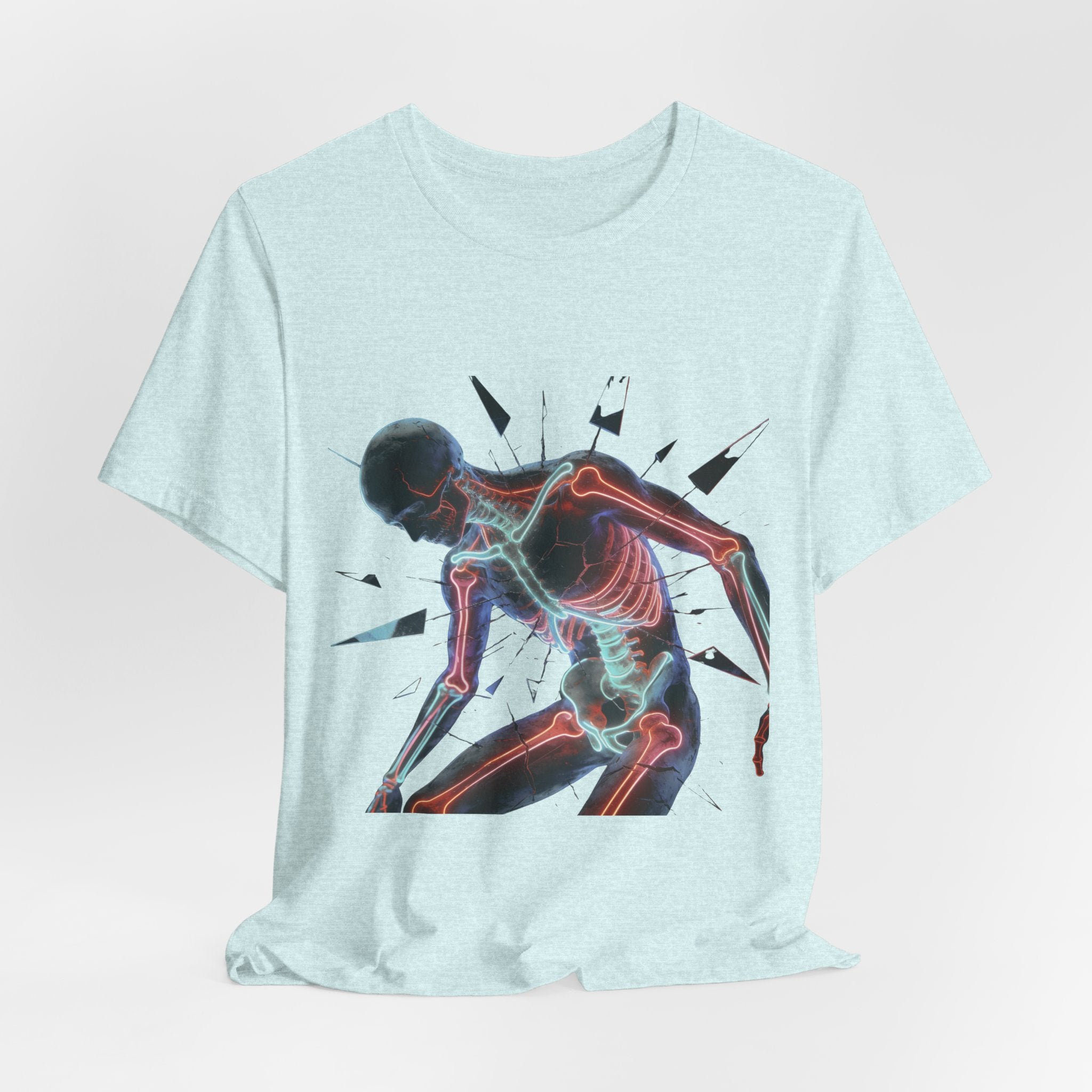 Anatomical Neon Surge T-Shirt