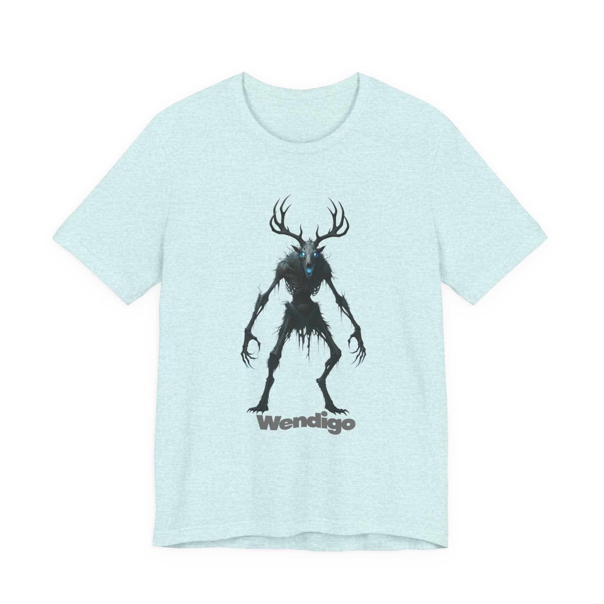 Wendigo Horror Tee — Creepy Deer Monster Graphic T-Shirt