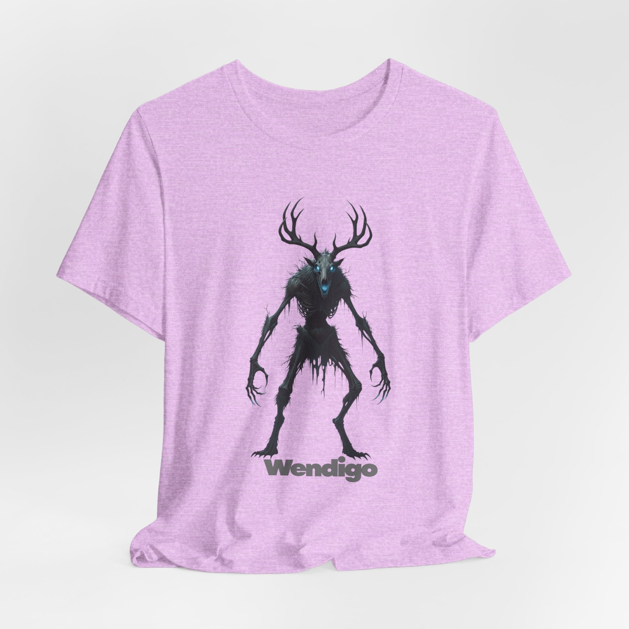 Wendigo Horror Tee — Creepy Deer Monster Graphic T-Shirt
