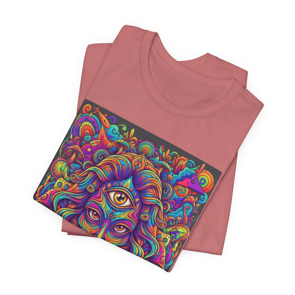 Expand Your Mind Psychedelic T-Shirt — Third Eye Trippy Art Tee