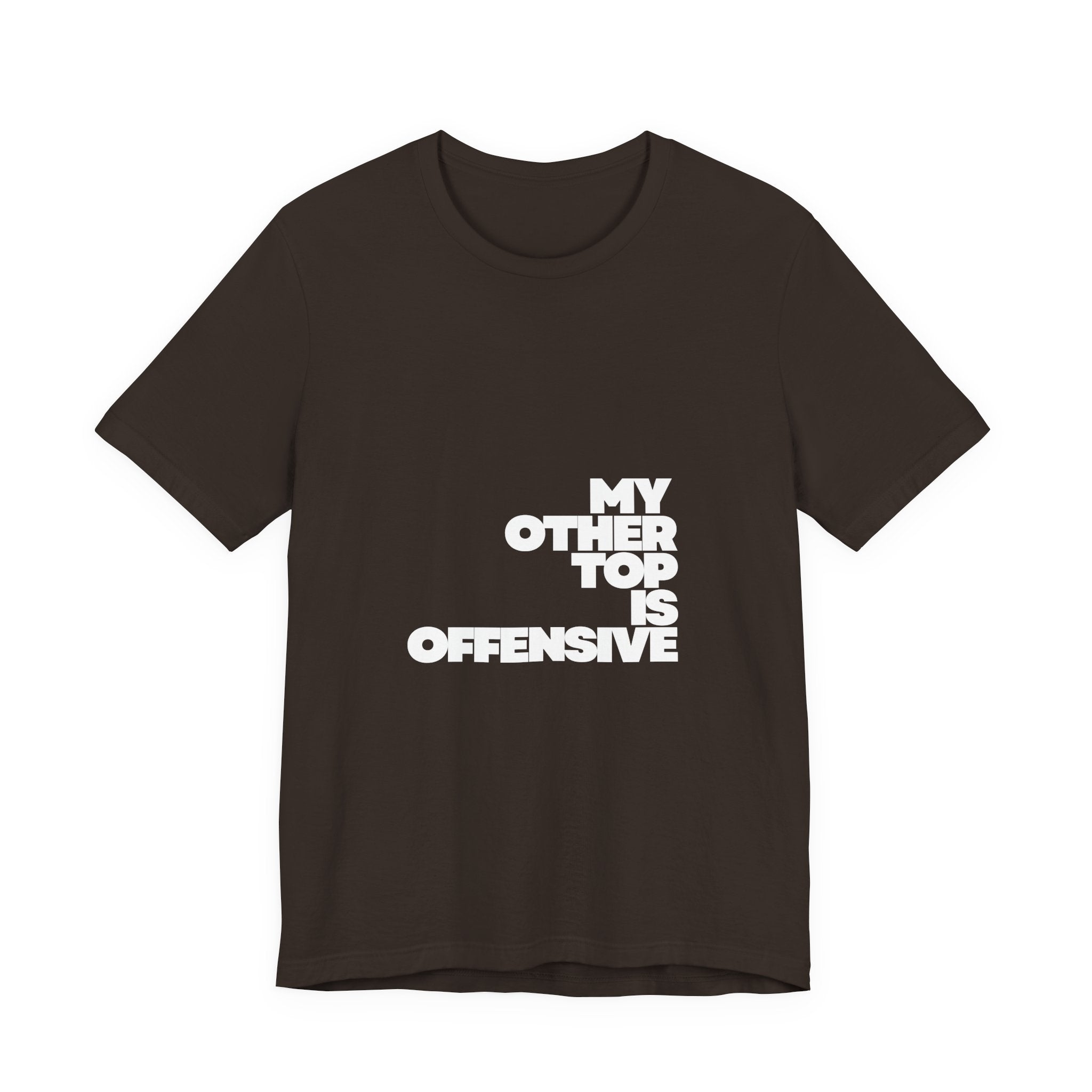 Classic White Tee — Plain Unisex Short Sleeve T-Shirt
