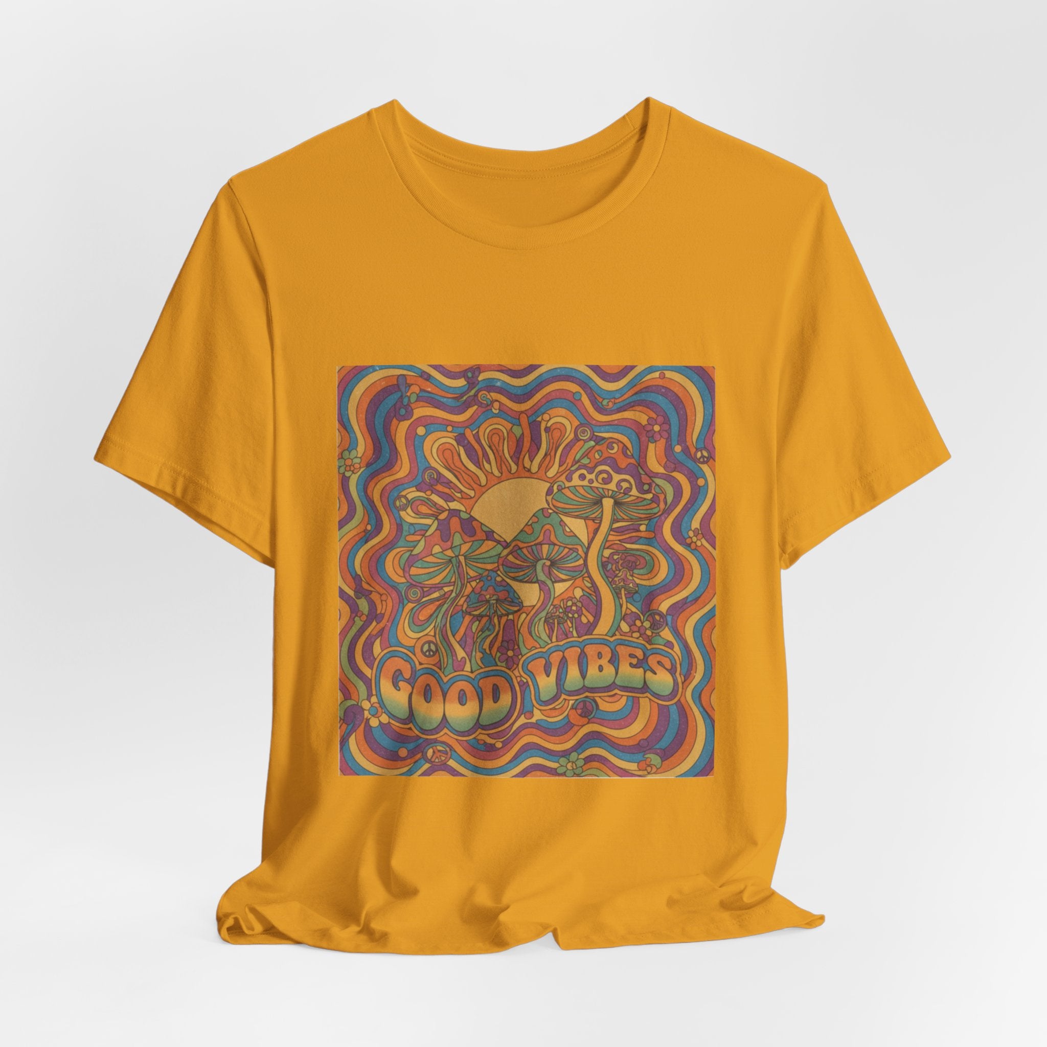 Good Vibes Retro Sunflower T-Shirt