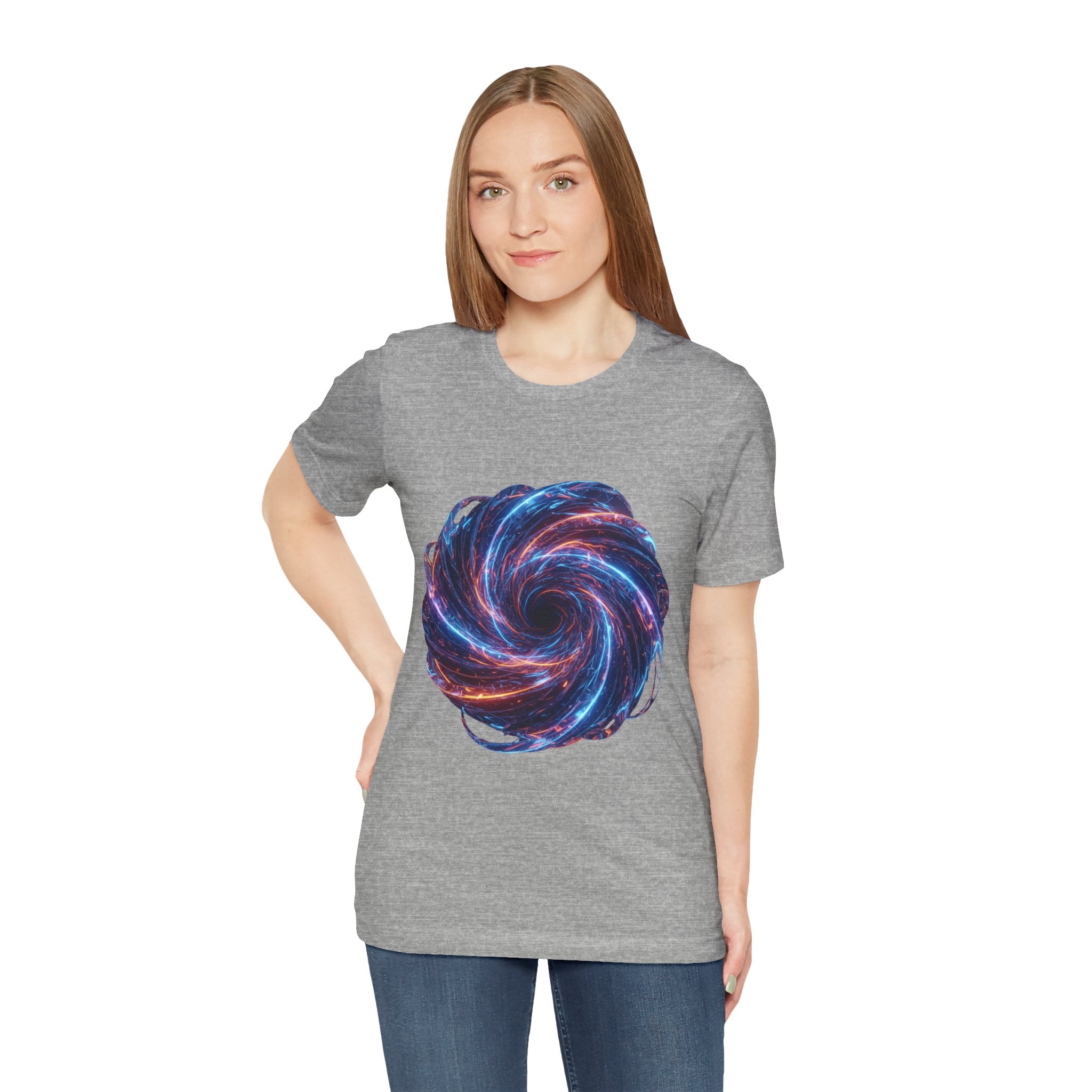 Galaxy Vortex T-Shirt — Cosmic Swirl Space Tee