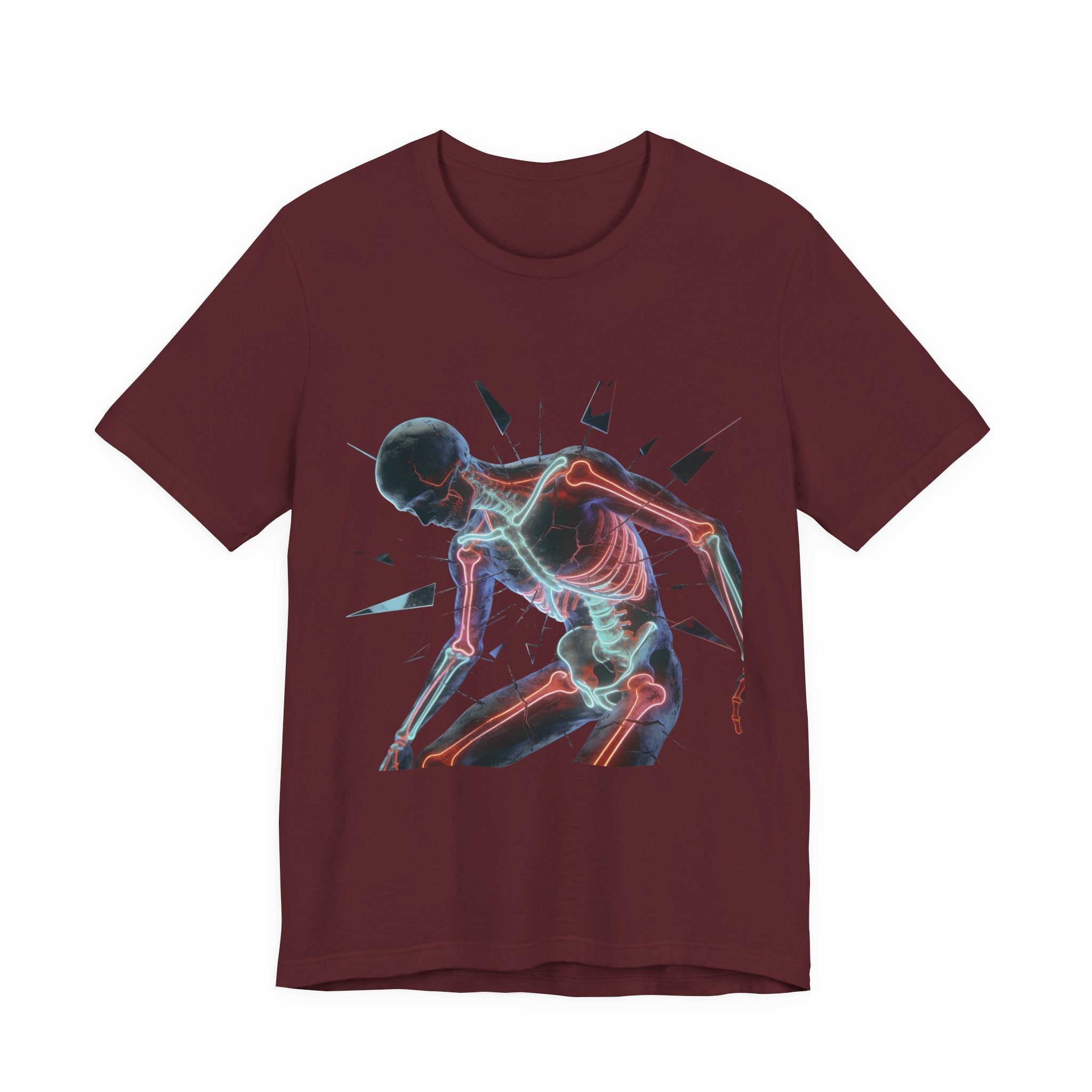 Anatomical Neon Surge T-Shirt