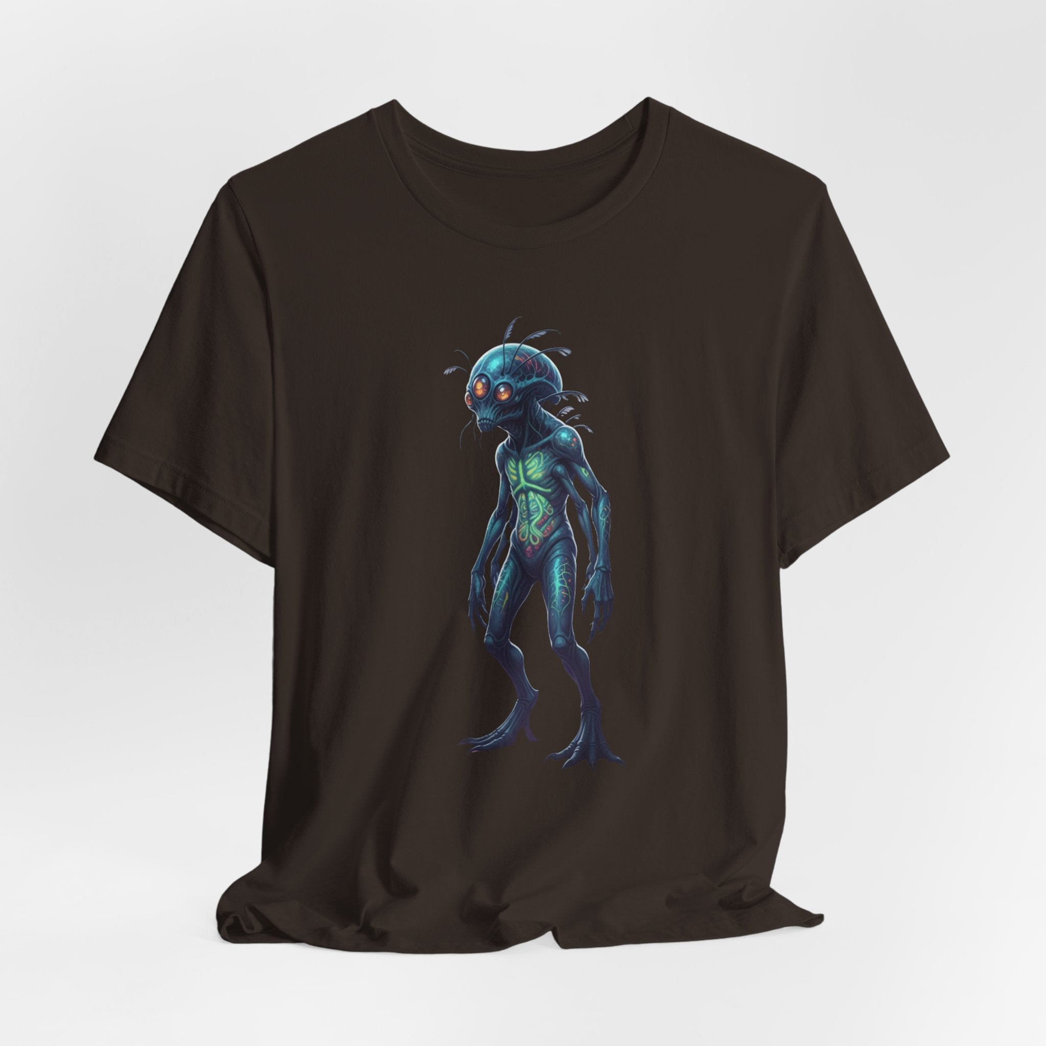 Alien Creature Graphic Tee — Sci‑Fi Monster T‑Shirt