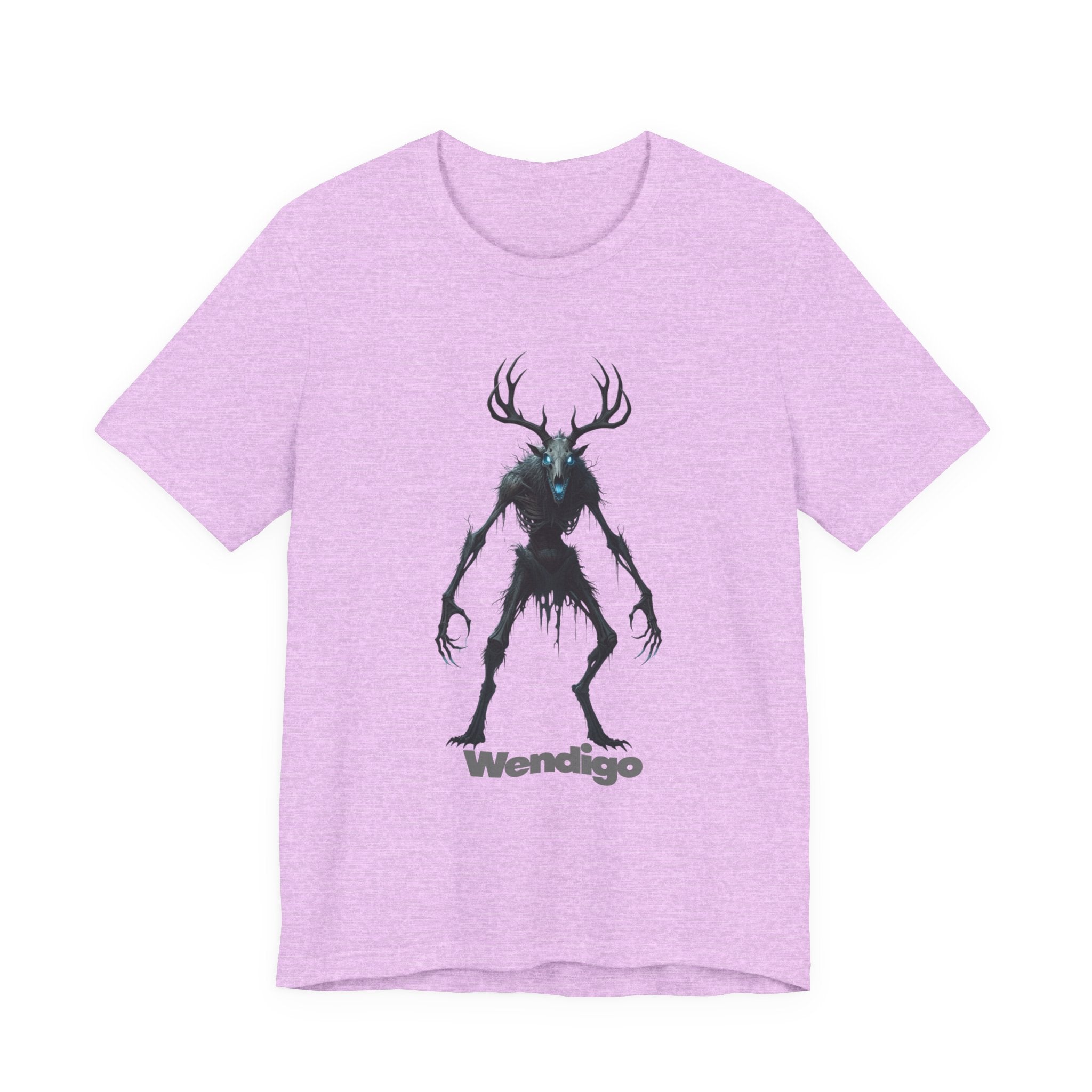 Wendigo Horror Tee — Creepy Deer Monster Graphic T-Shirt
