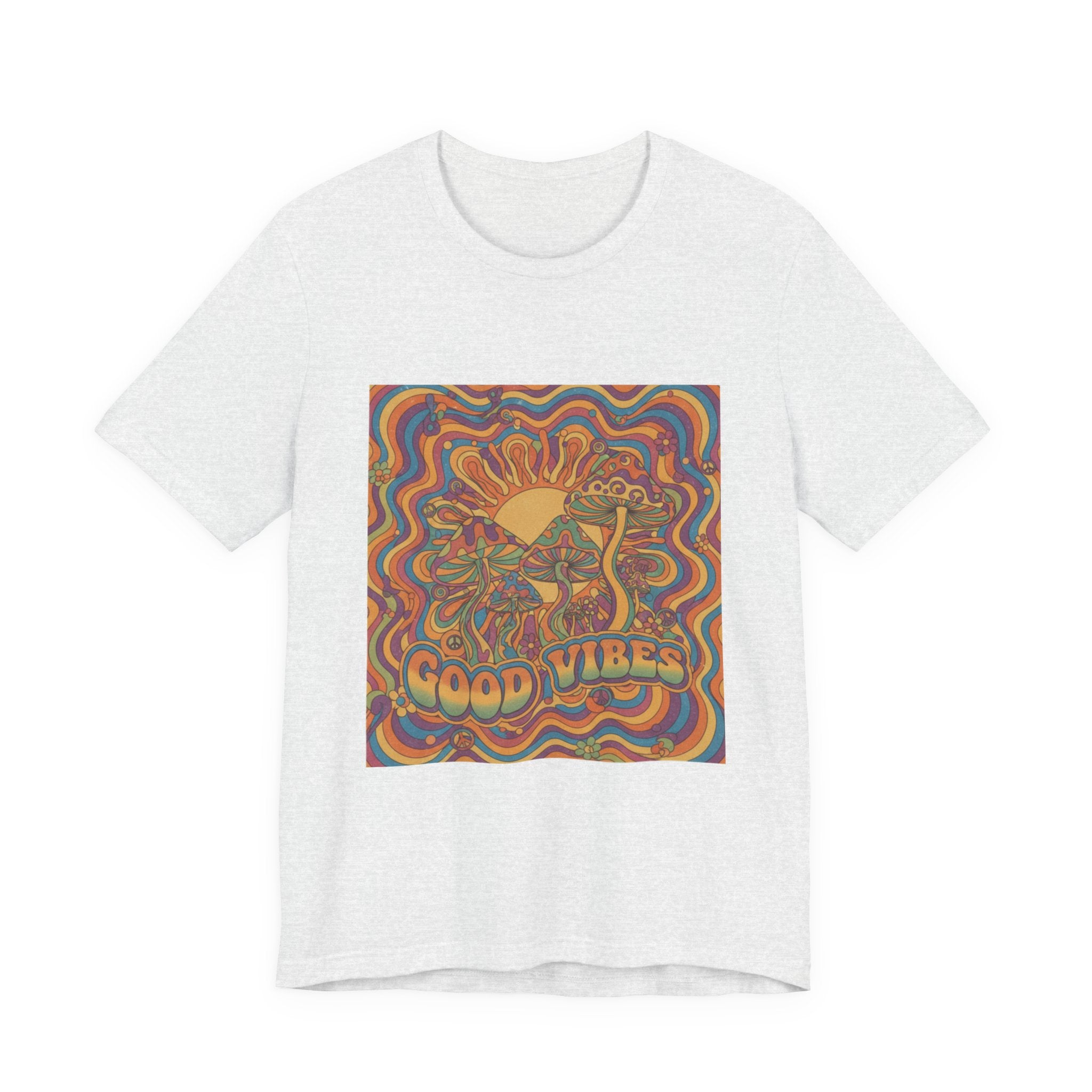 Good Vibes Retro Sunflower T-Shirt