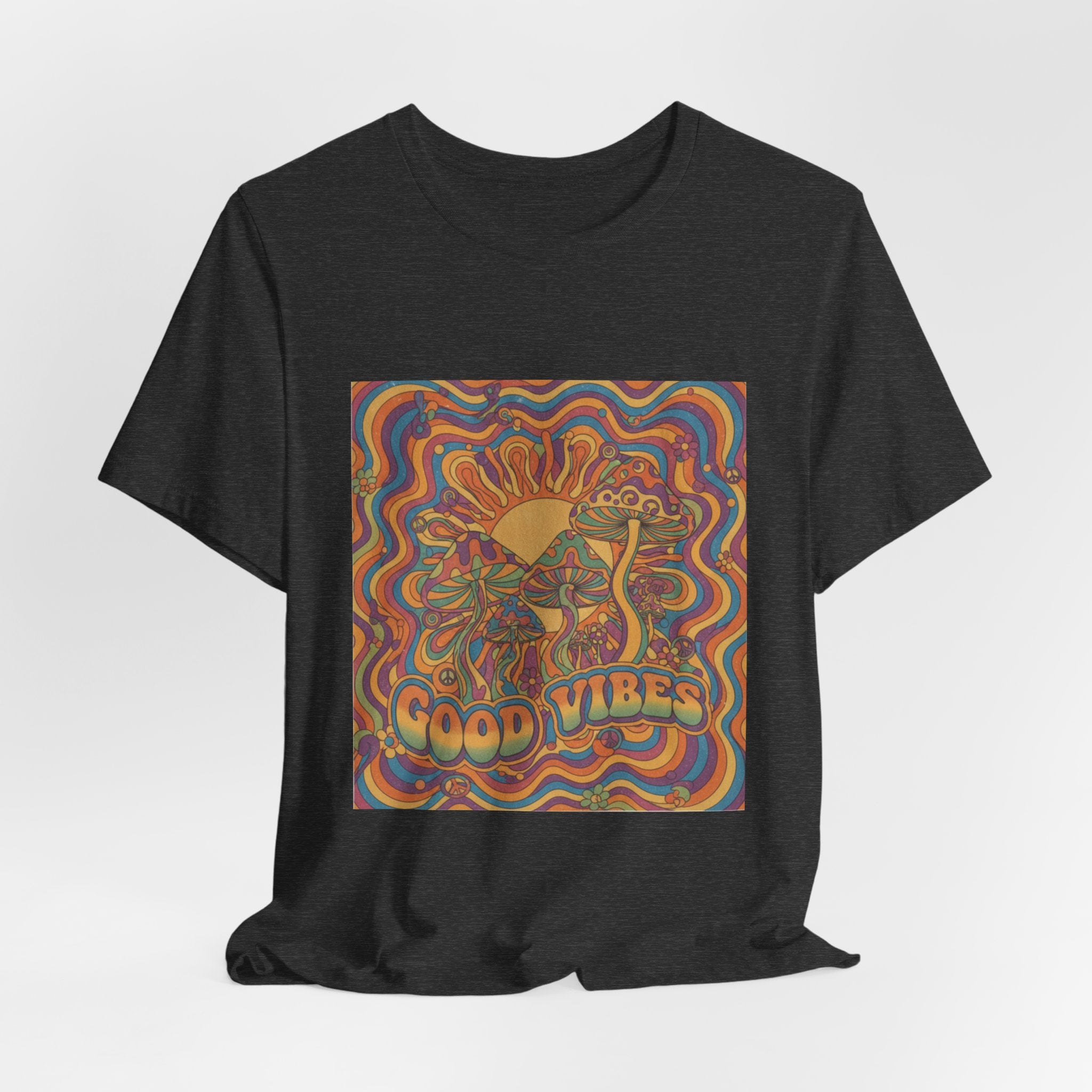 Good Vibes Retro Sunflower T-Shirt