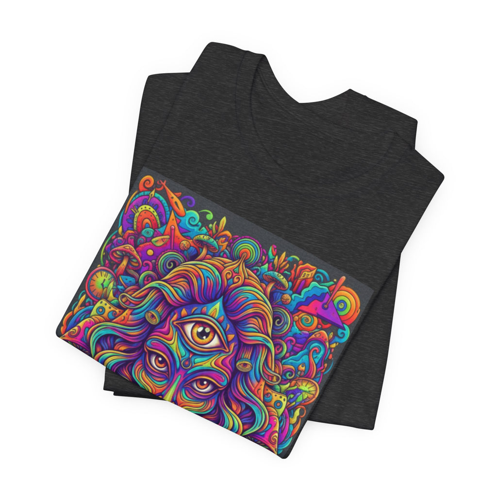 Expand Your Mind Psychedelic T-Shirt — Third Eye Trippy Art Tee