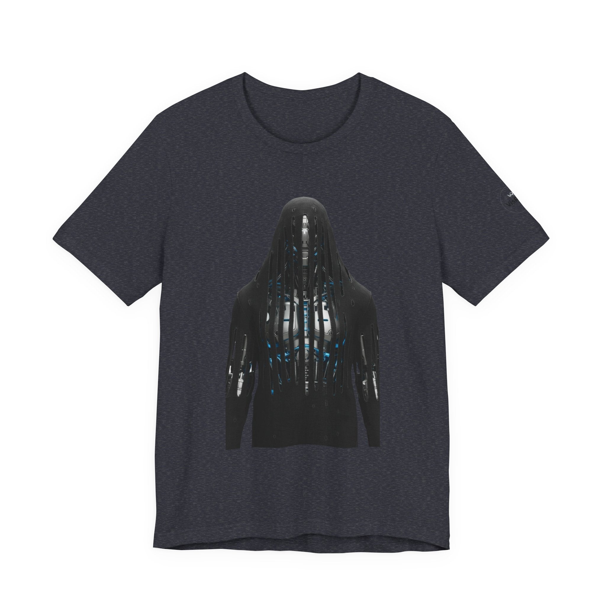 Horror Silhouette Tee — Shadowed Figure Graphic T-Shirt