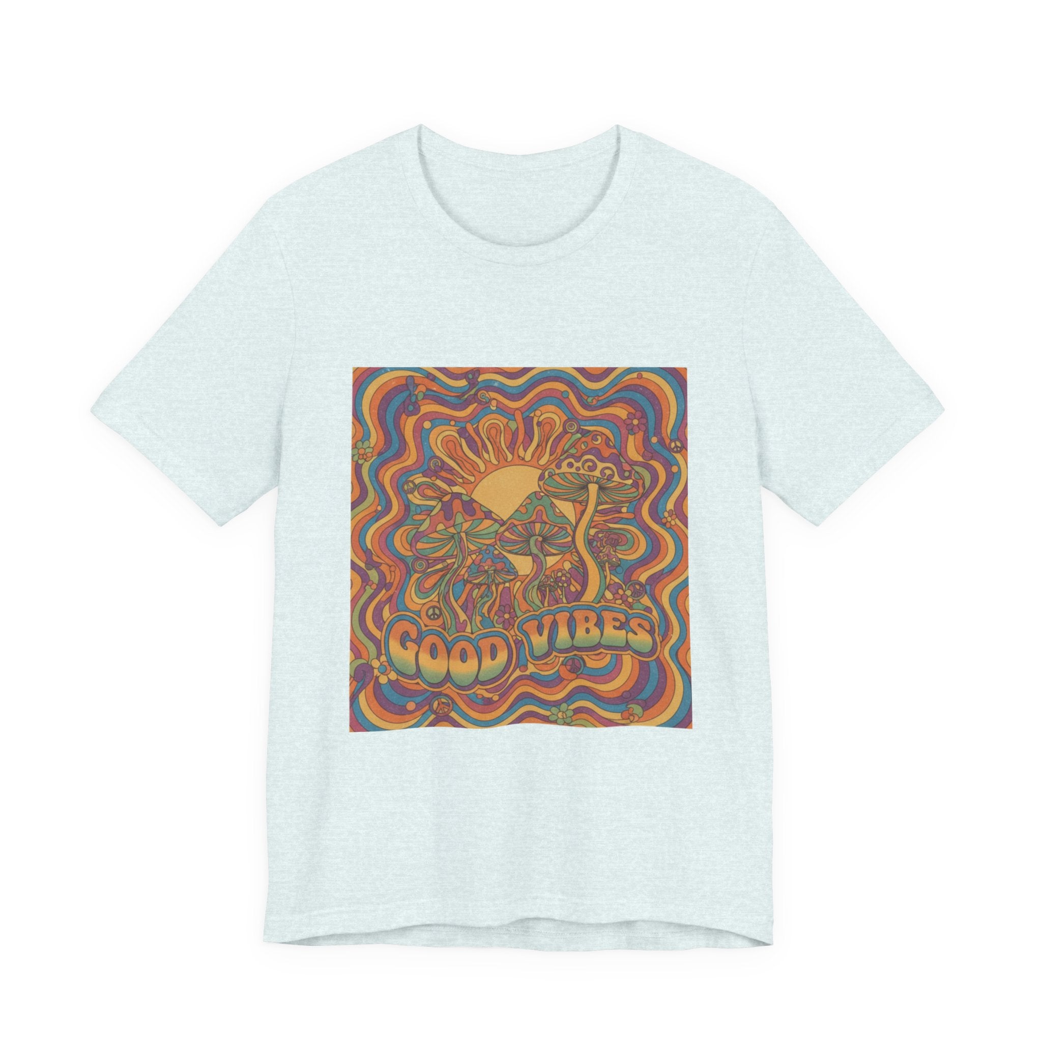 Good Vibes Retro Sunflower T-Shirt