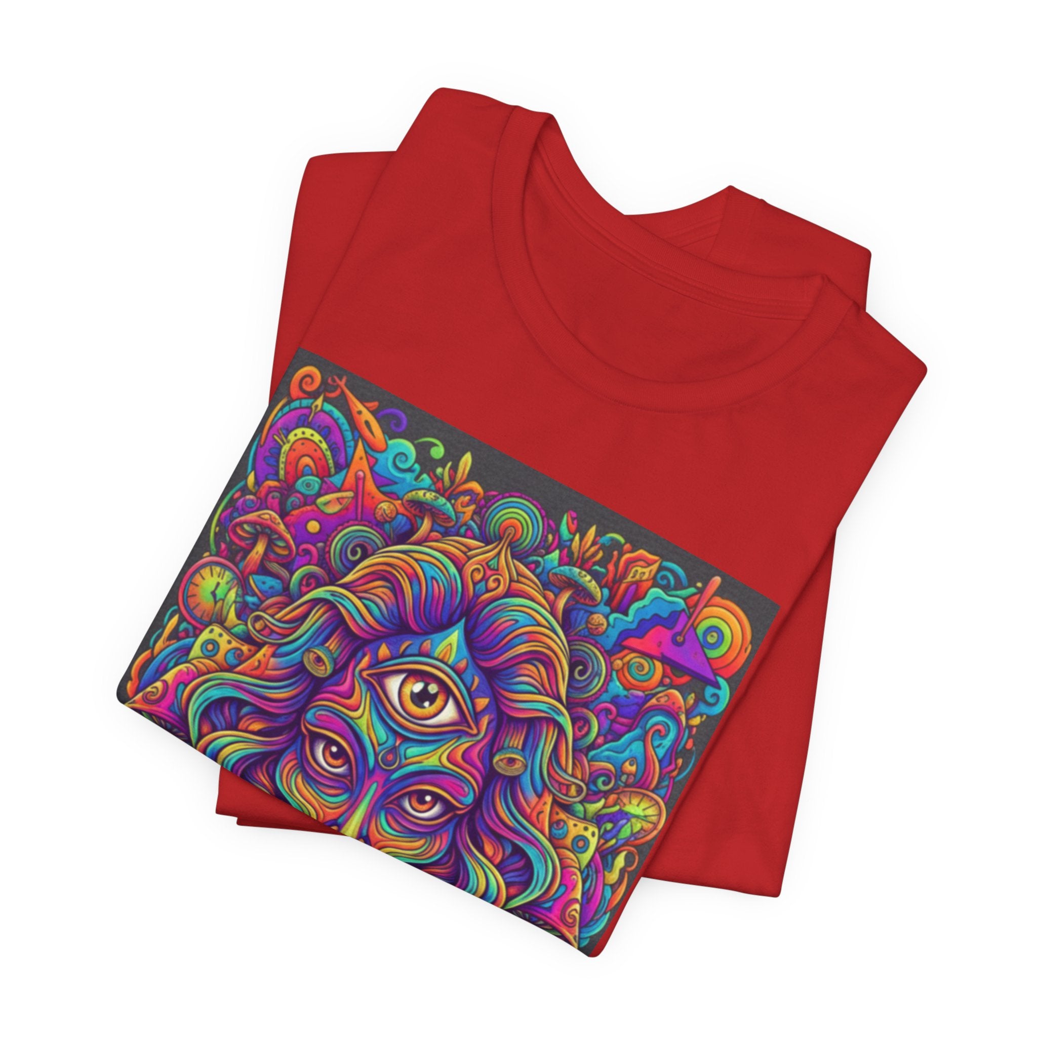 Expand Your Mind Psychedelic T-Shirt — Third Eye Trippy Art Tee