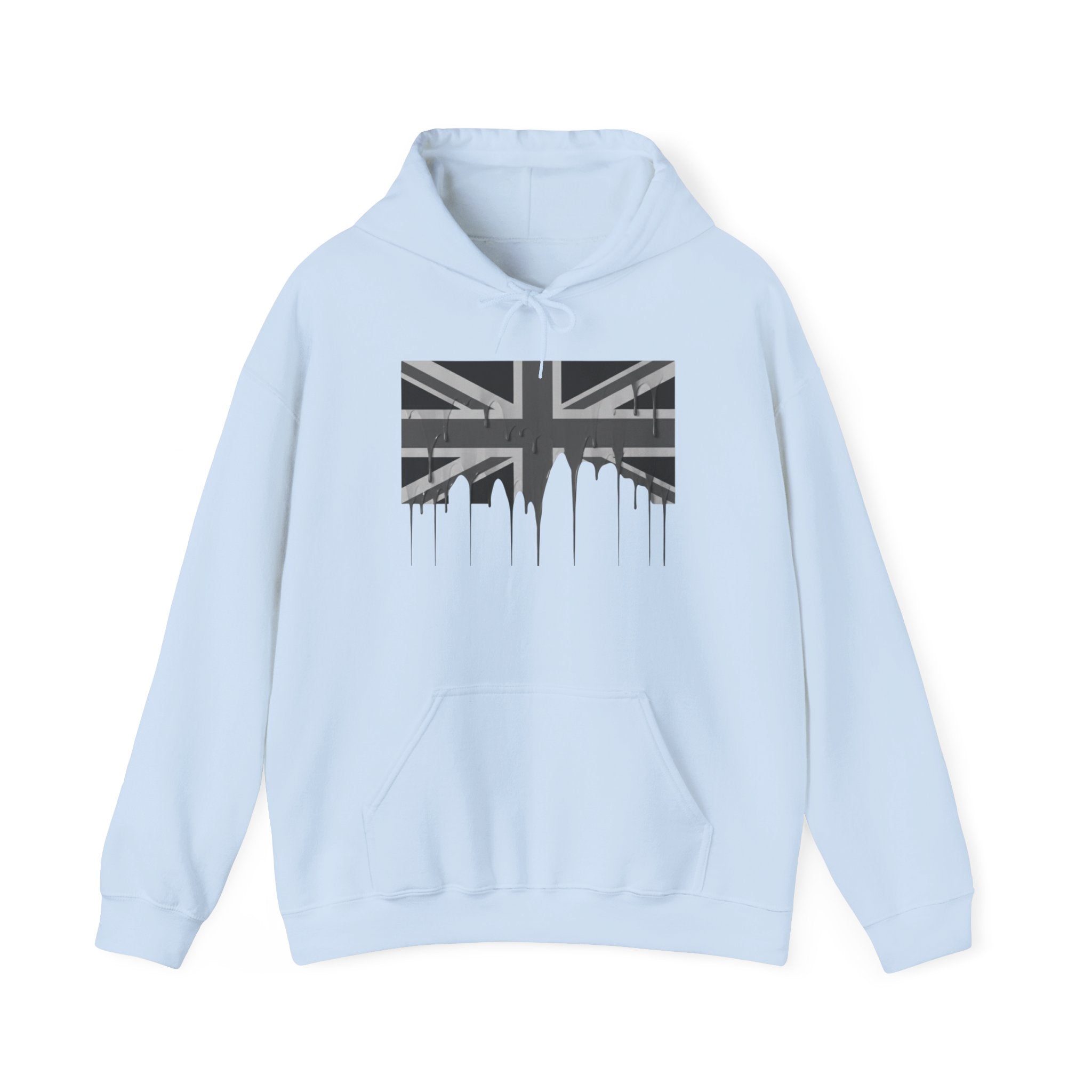 Union Jack Drip Hoodie - British Flag Streetwear Pullover