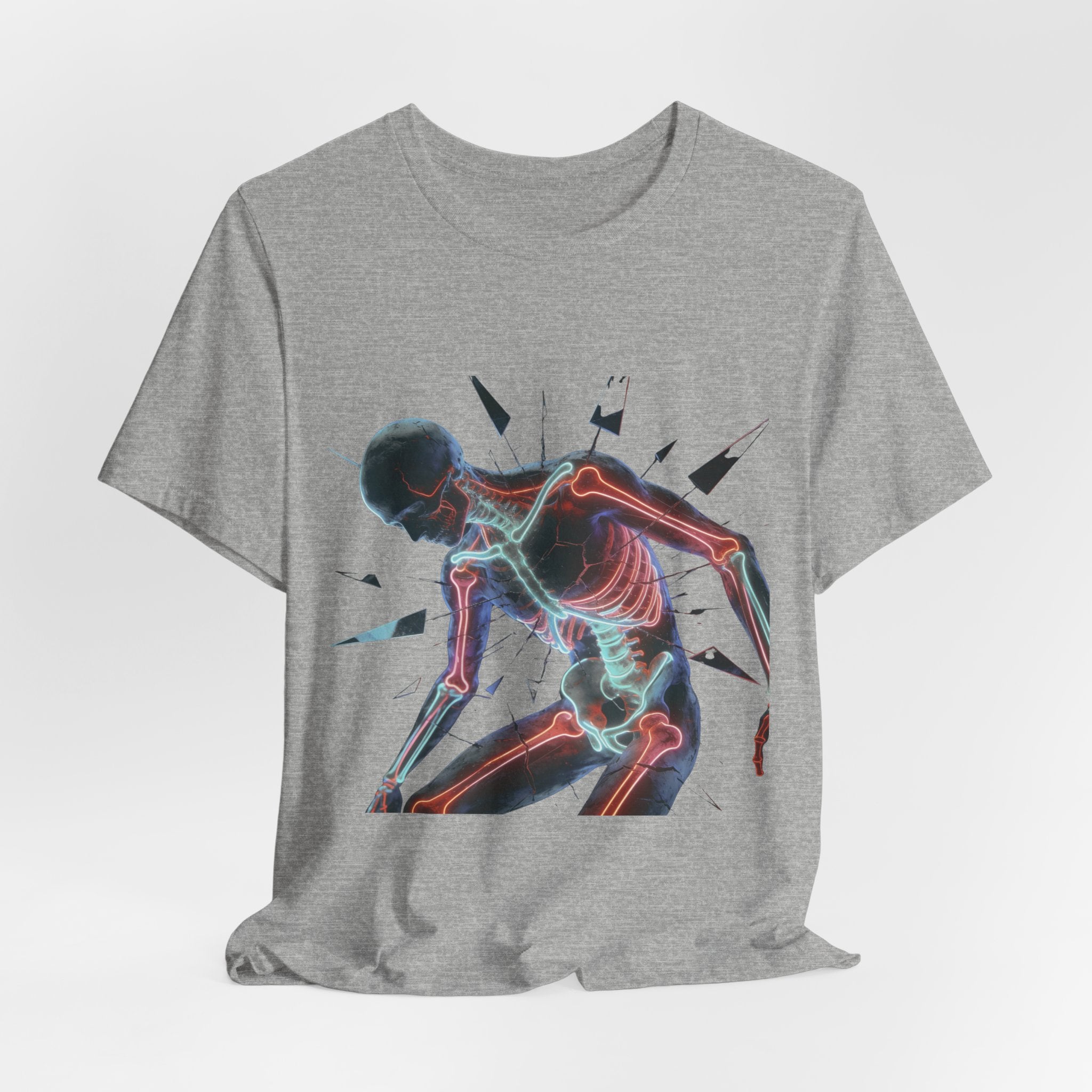 Anatomical Neon Surge T-Shirt