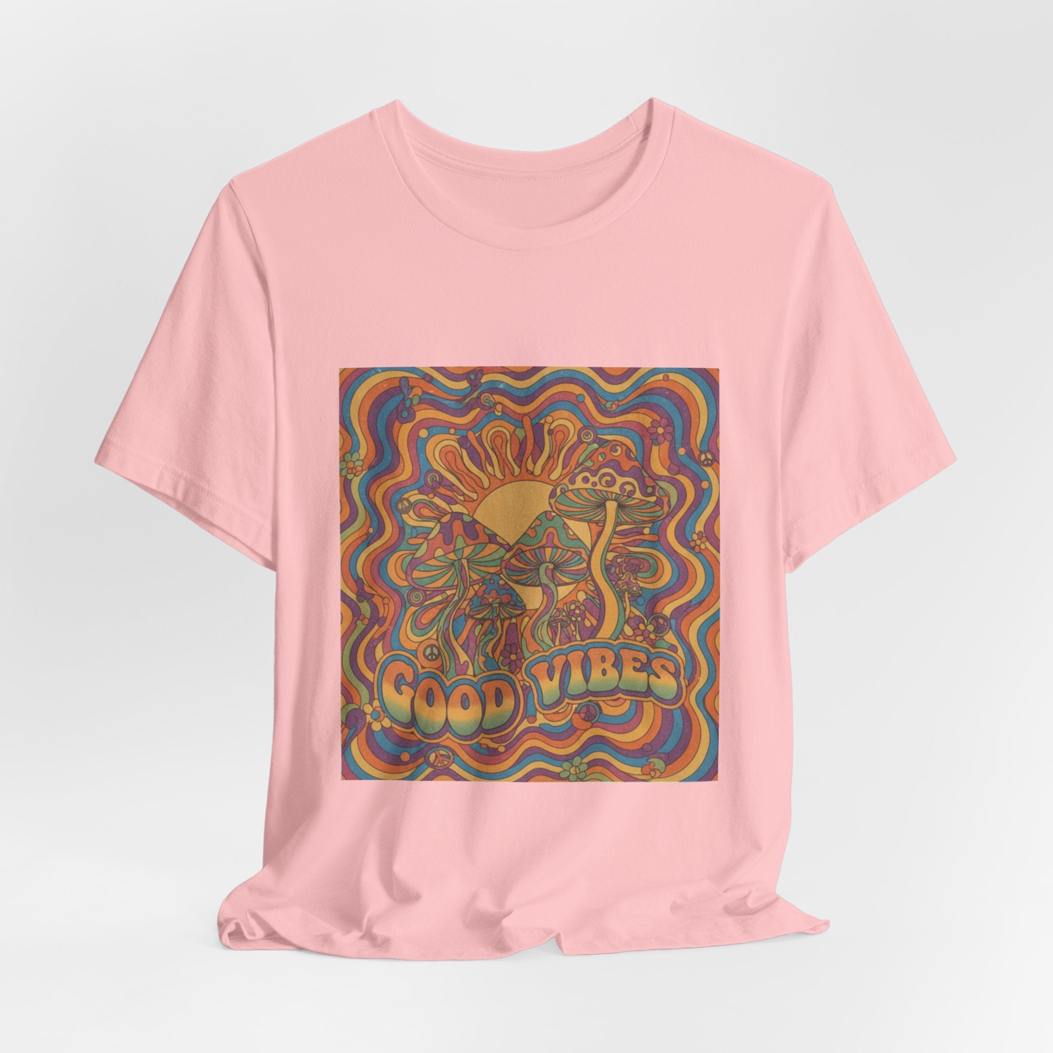 Good Vibes Retro Sunflower T-Shirt