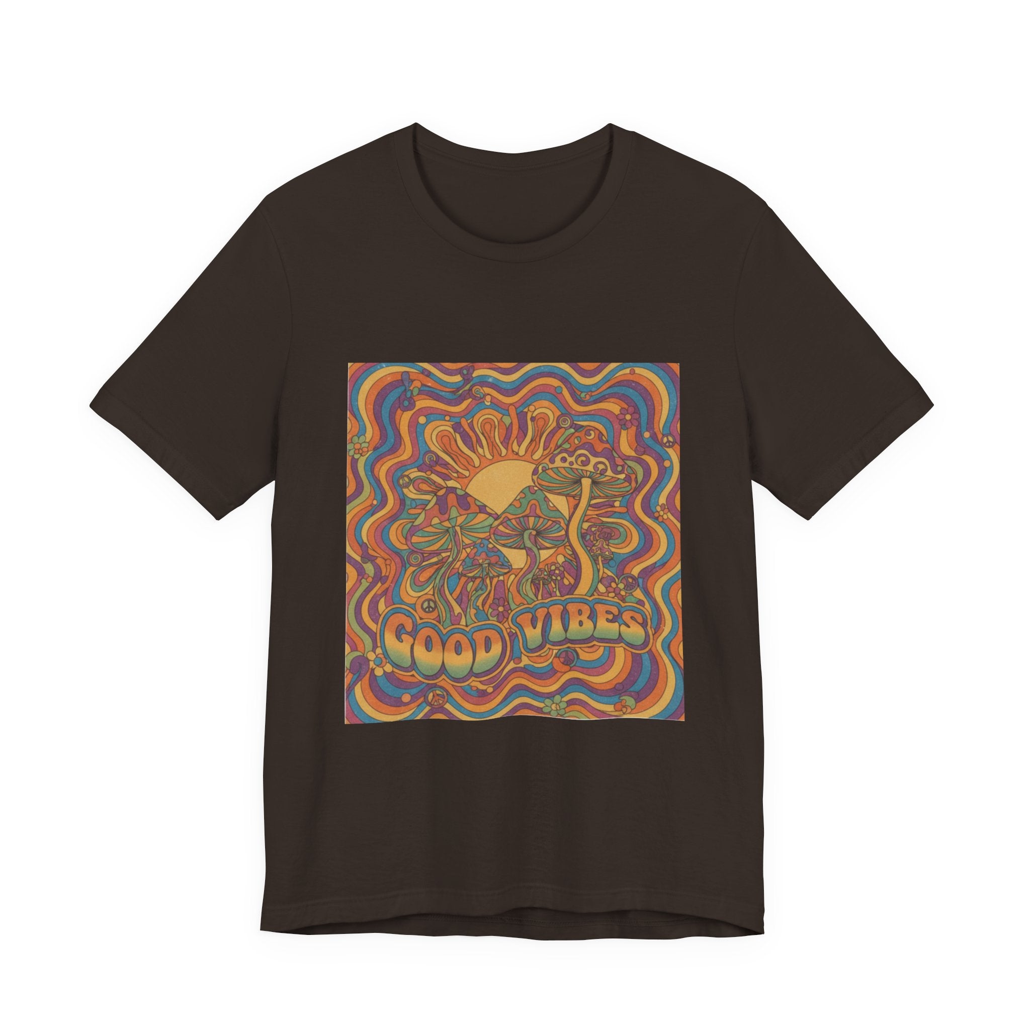 Good Vibes Retro Sunflower T-Shirt