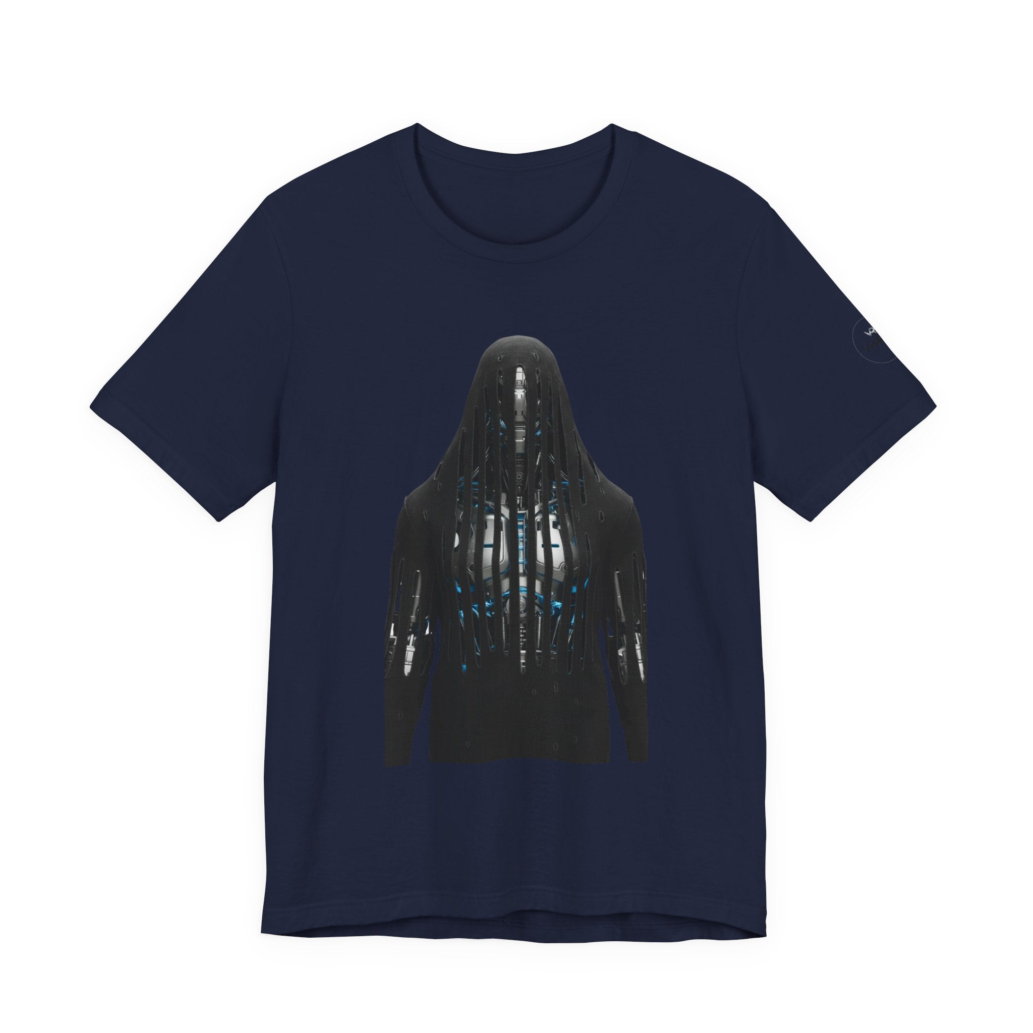 Horror Silhouette Tee — Shadowed Figure Graphic T-Shirt