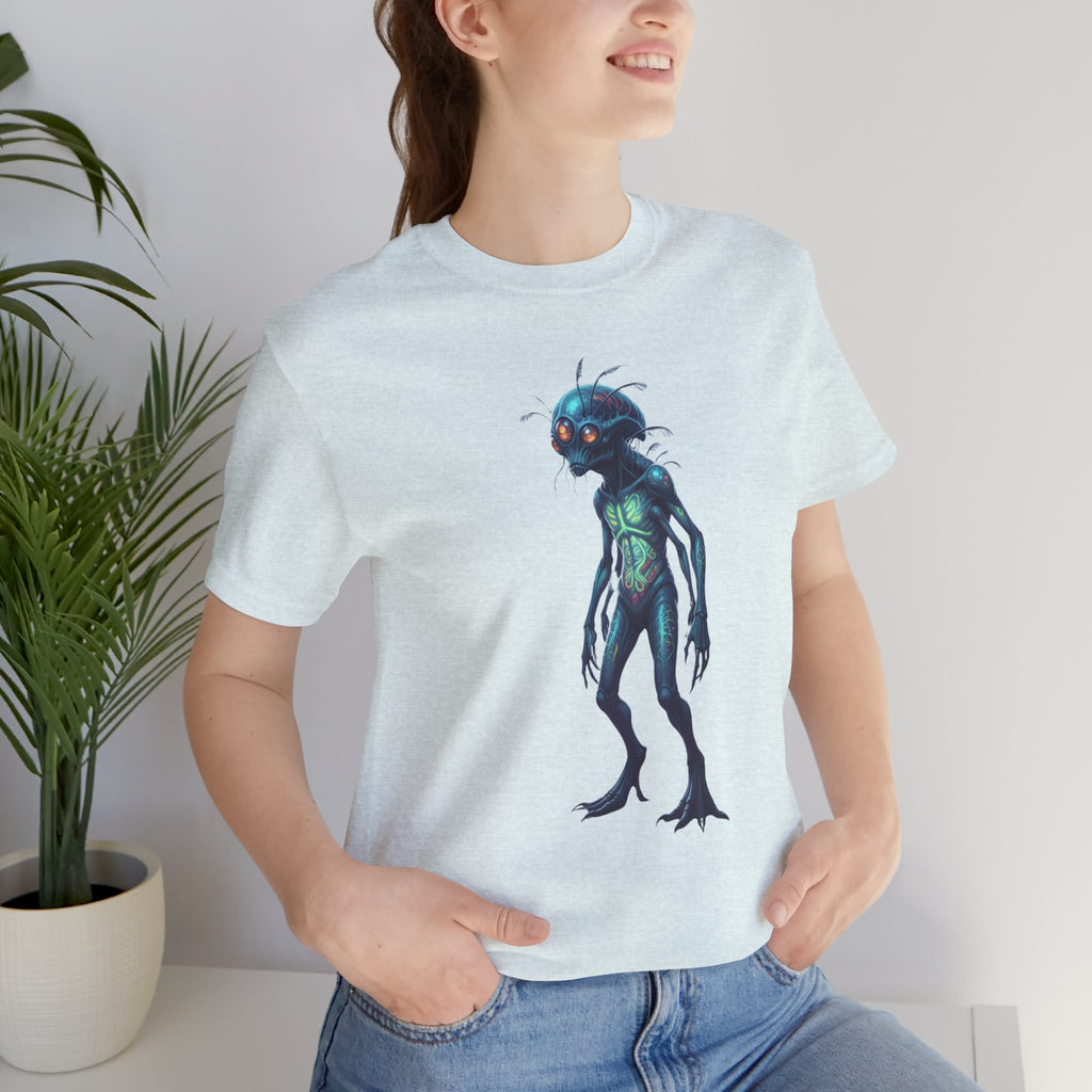 Alien Creature Graphic Tee — Sci‑Fi Monster T‑Shirt