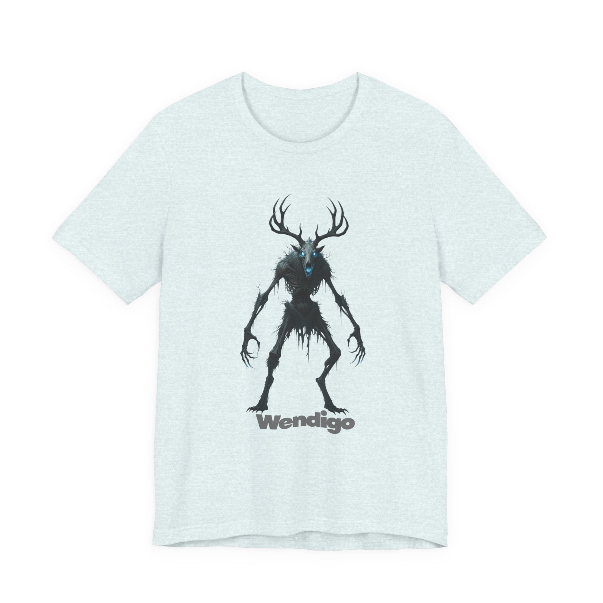 Wendigo Horror Tee — Creepy Deer Monster Graphic T-Shirt