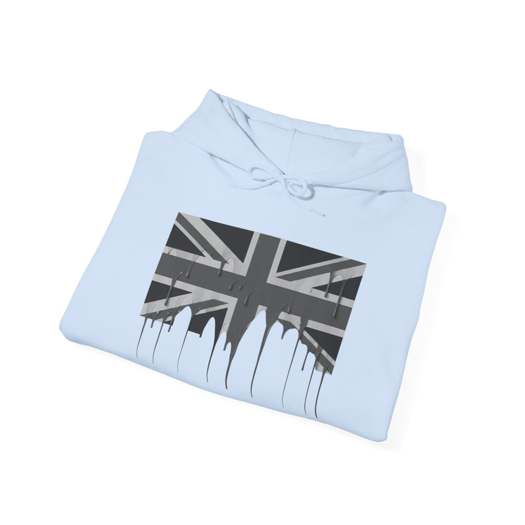 Union Jack Drip Hoodie - British Flag Streetwear Pullover