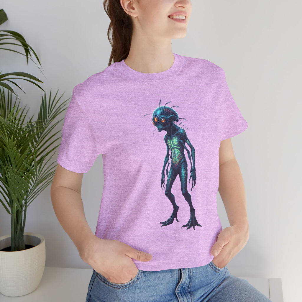 Alien Creature Graphic Tee — Sci‑Fi Monster T‑Shirt