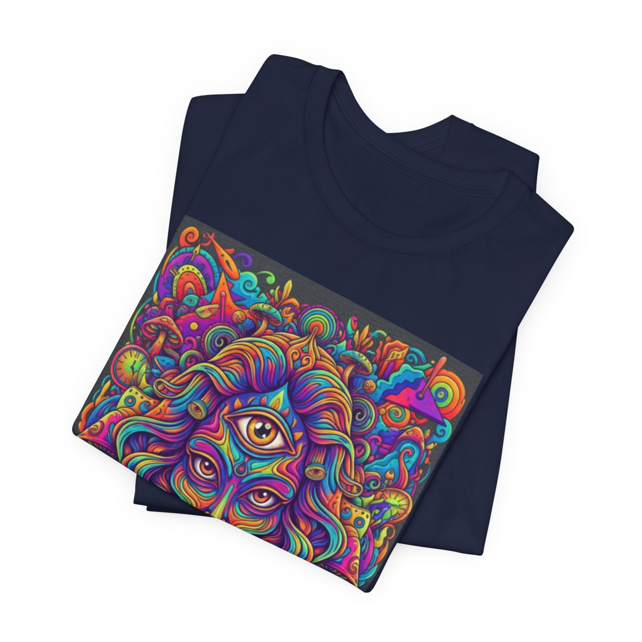 Expand Your Mind Psychedelic T-Shirt — Third Eye Trippy Art Tee