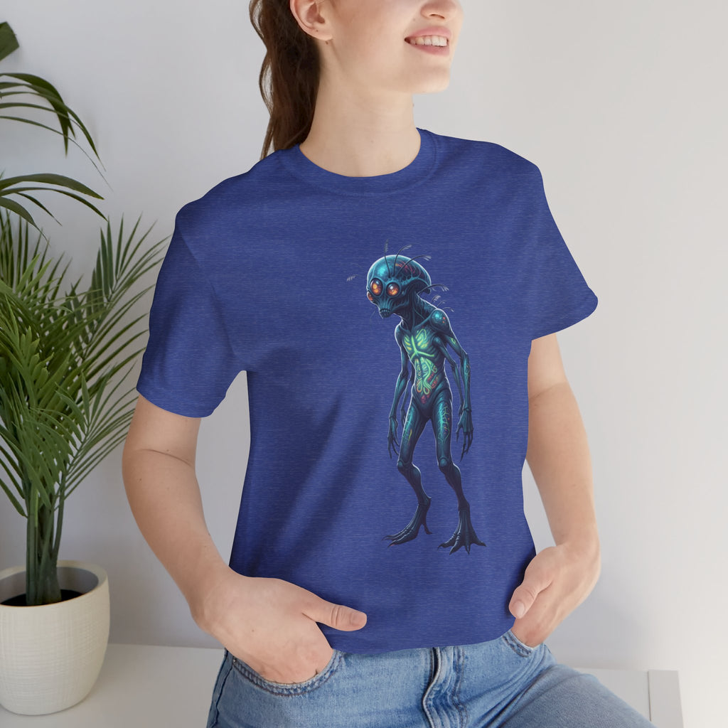 Alien Creature Graphic Tee — Sci‑Fi Monster T‑Shirt