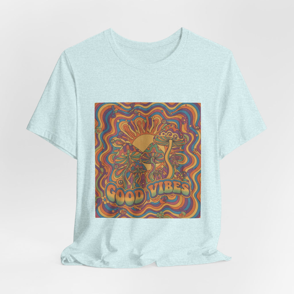 Good Vibes Retro Sunflower T-Shirt