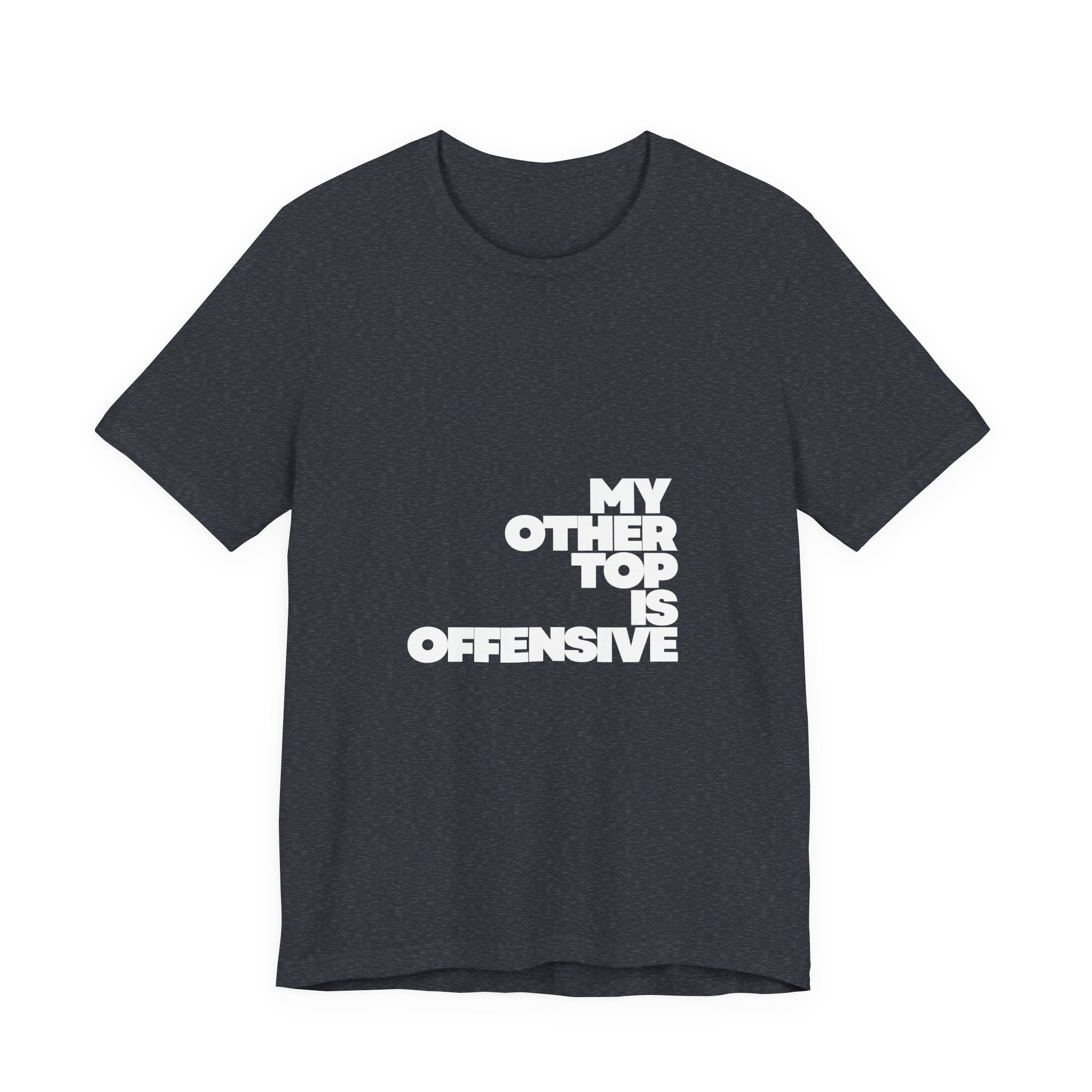 Classic White Tee — Plain Unisex Short Sleeve T-Shirt