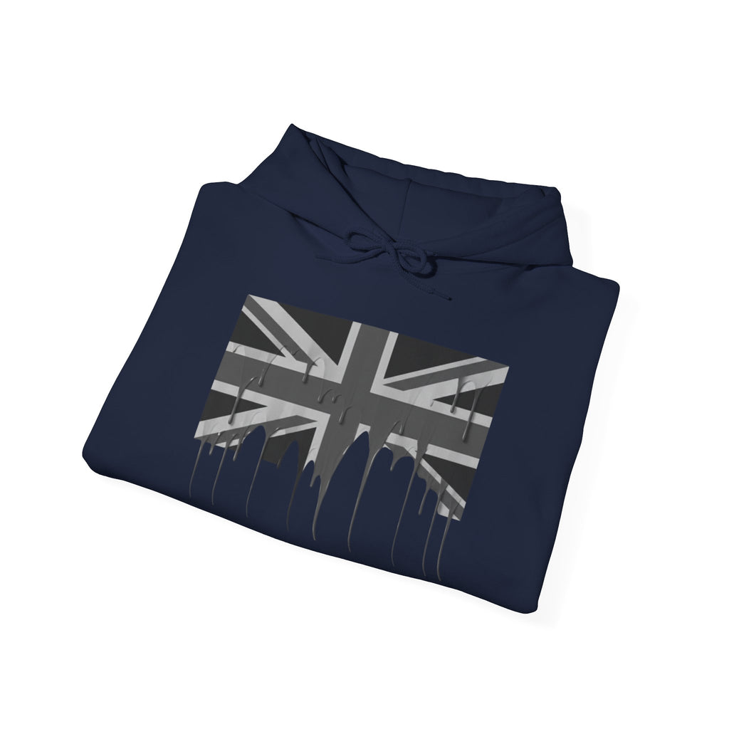 Union Jack Drip Hoodie - British Flag Streetwear Pullover