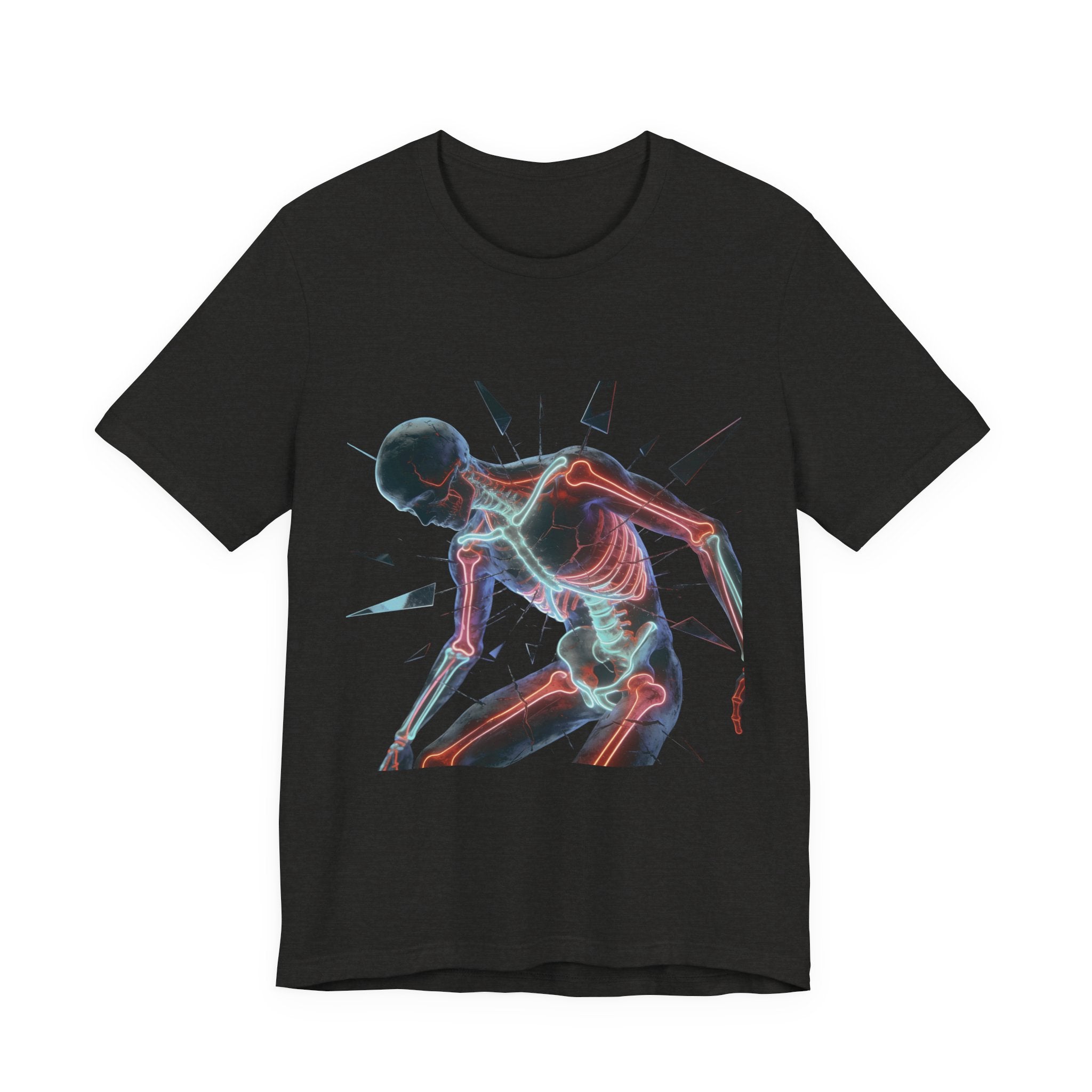 Anatomical Neon Surge T-Shirt