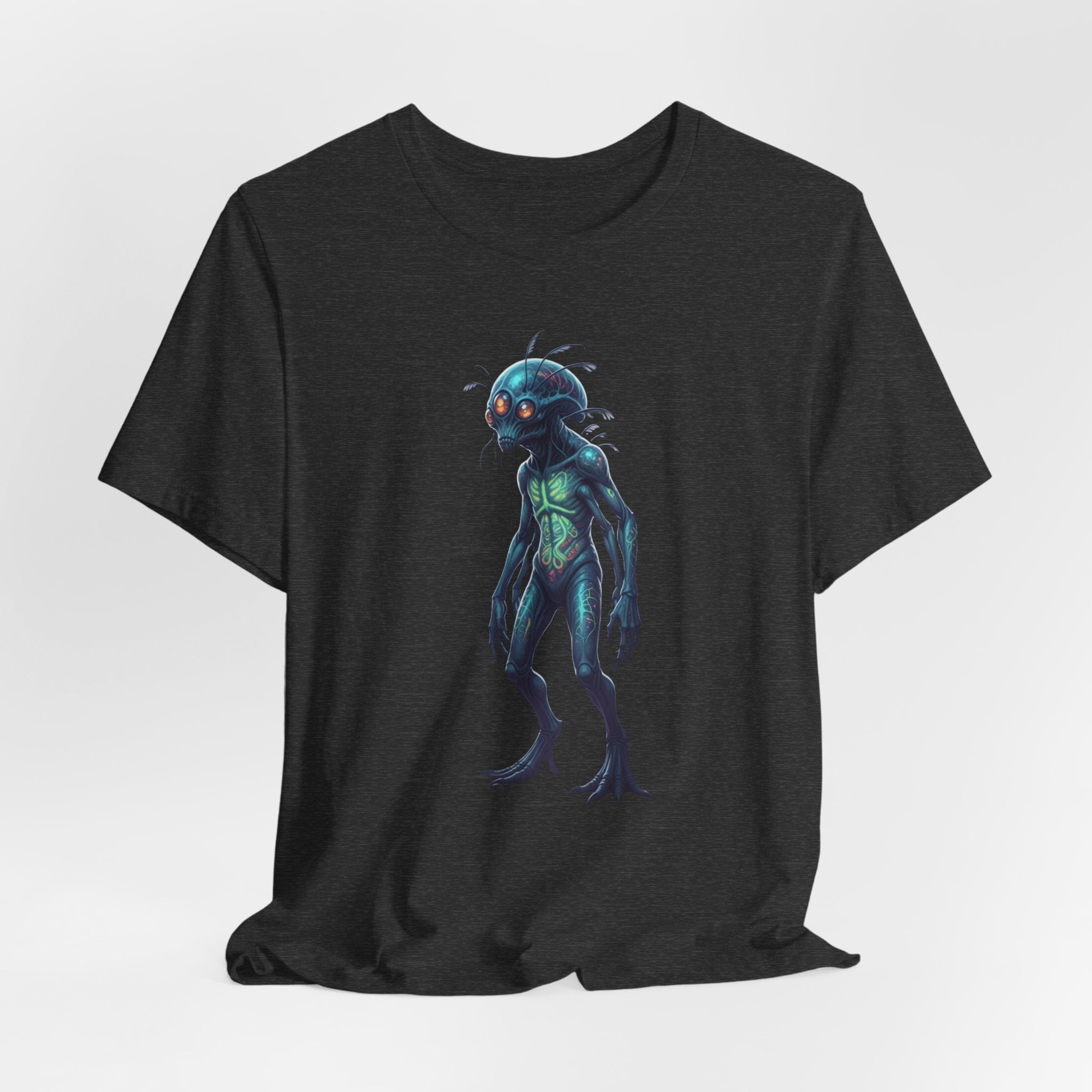 Alien Creature Graphic Tee — Sci‑Fi Monster T‑Shirt