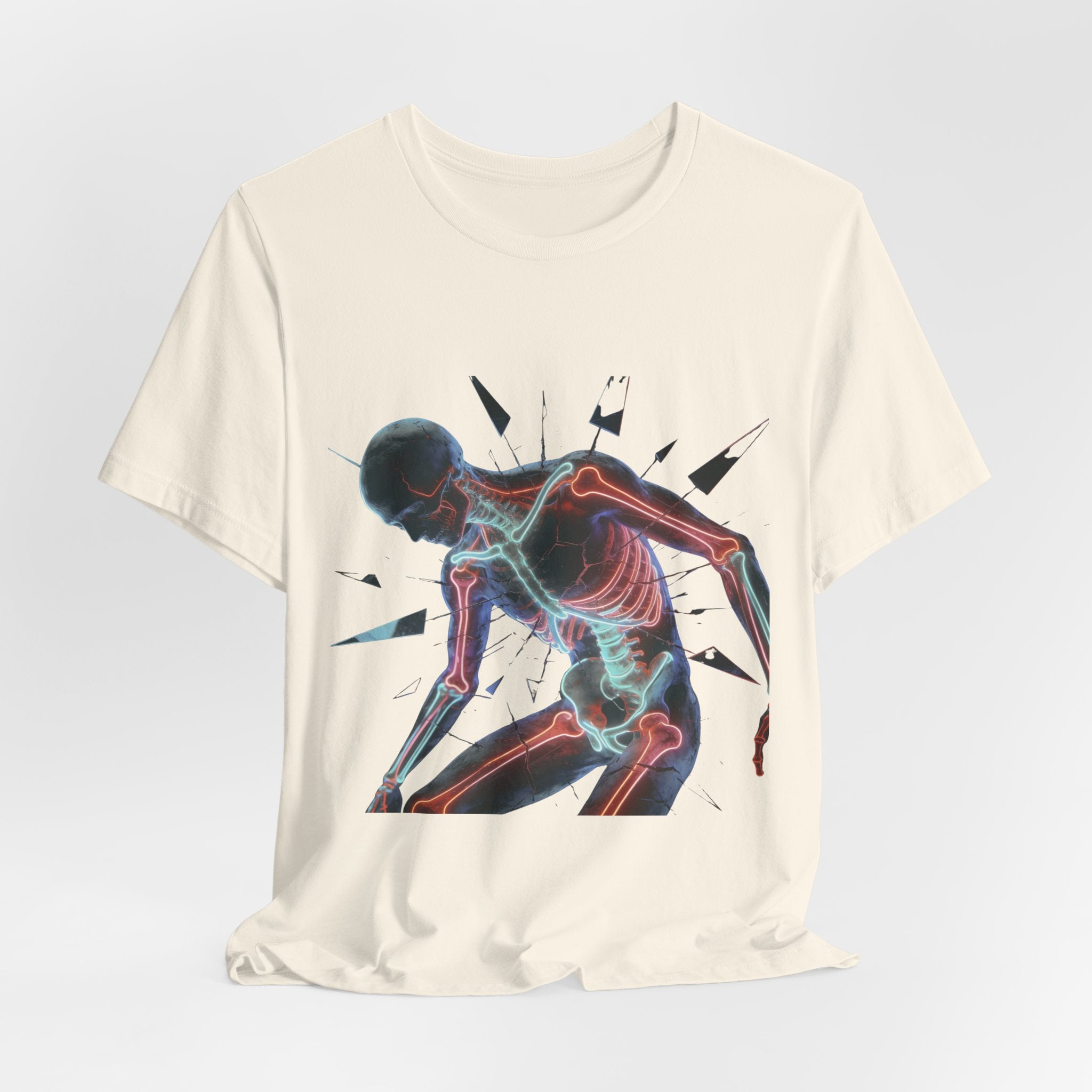 Anatomical Neon Surge T-Shirt
