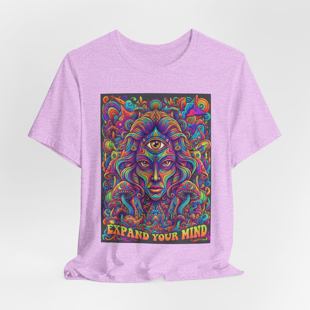 Expand Your Mind Psychedelic T-Shirt — Third Eye Trippy Art Tee
