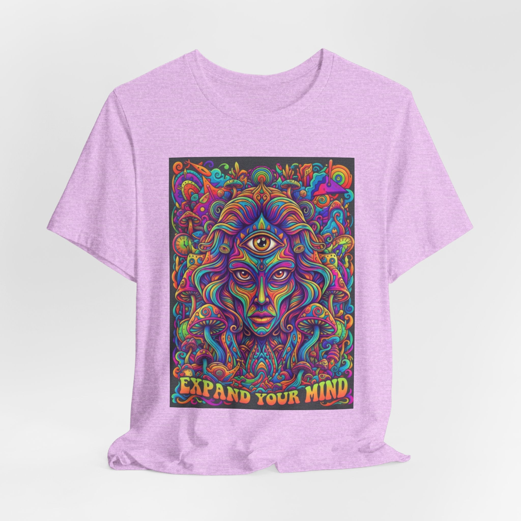 Expand Your Mind Psychedelic T-Shirt — Third Eye Trippy Art Tee