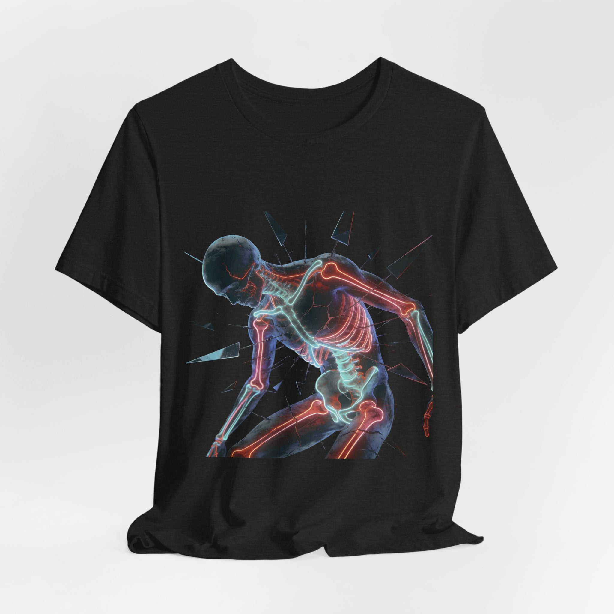 Anatomical Neon Surge T-Shirt