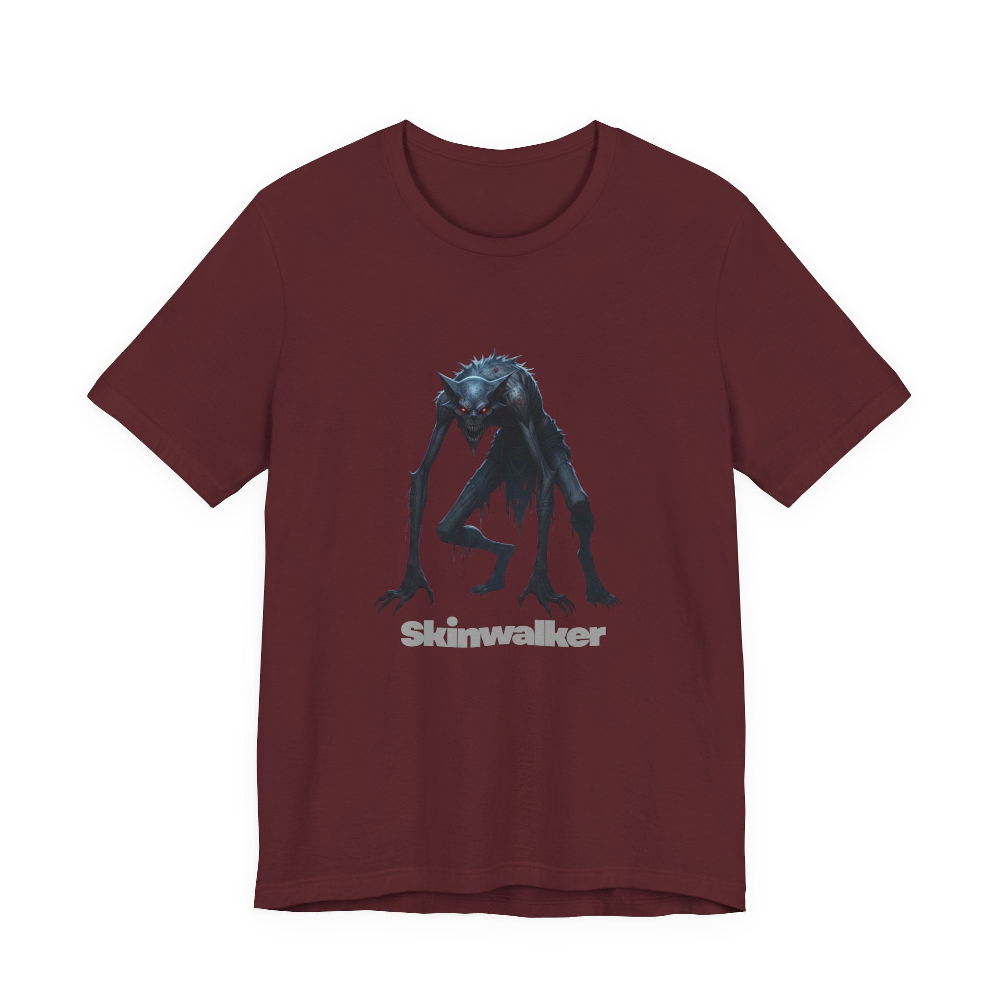 Skinwalker Graphic Tee — Creepy Creature Horror T-Shirt