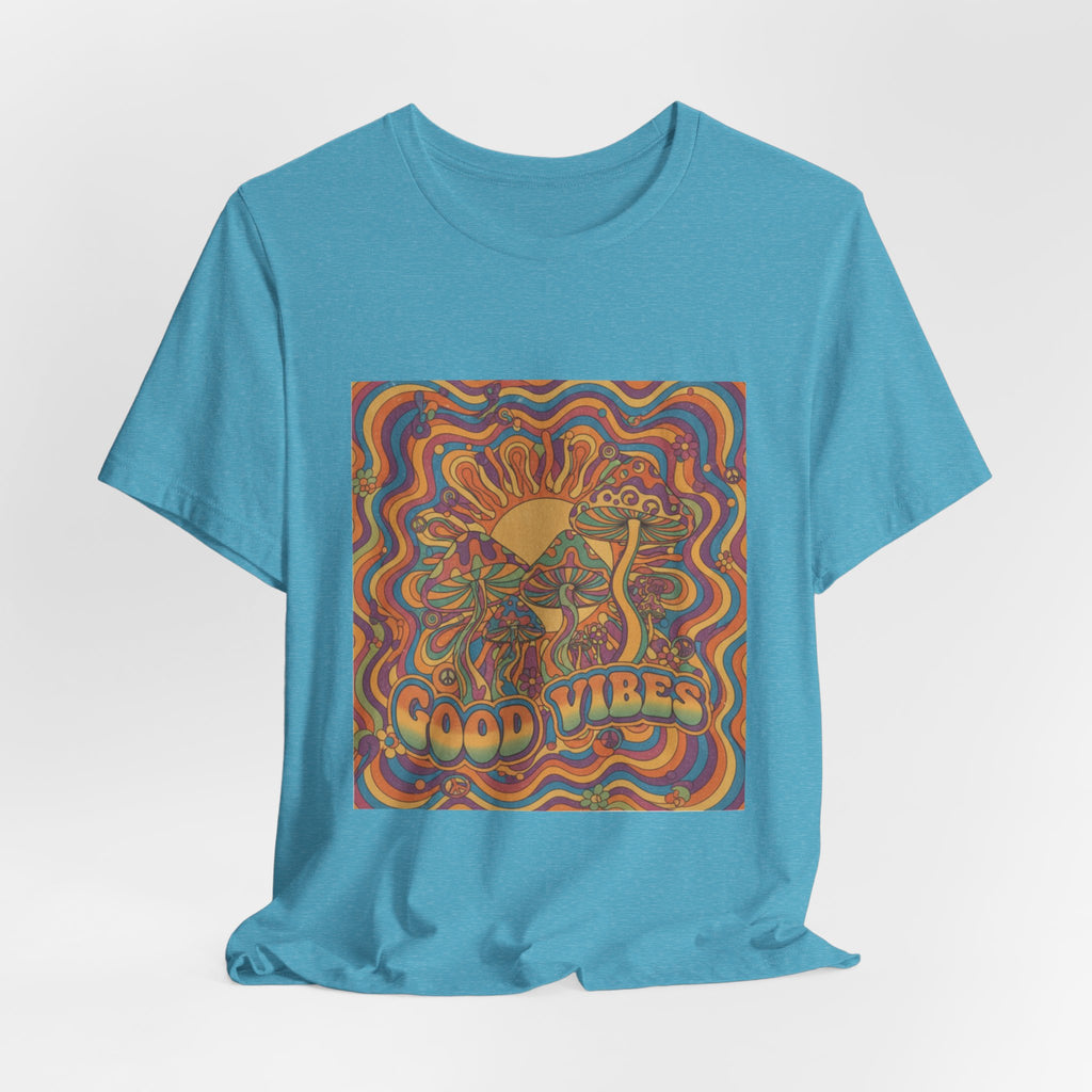 Good Vibes Retro Sunflower T-Shirt