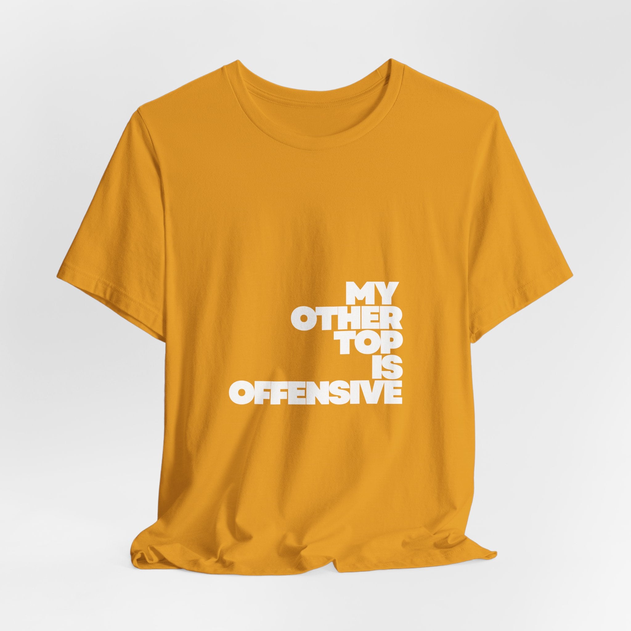 Classic White Tee — Plain Unisex Short Sleeve T-Shirt