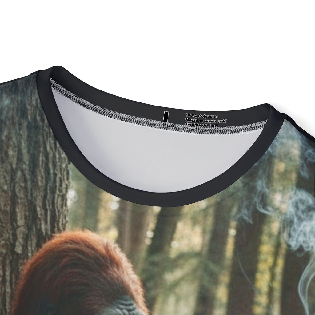 Orangutan Forest Graphic Jersey — Casual Mens All-Over Sports Tee