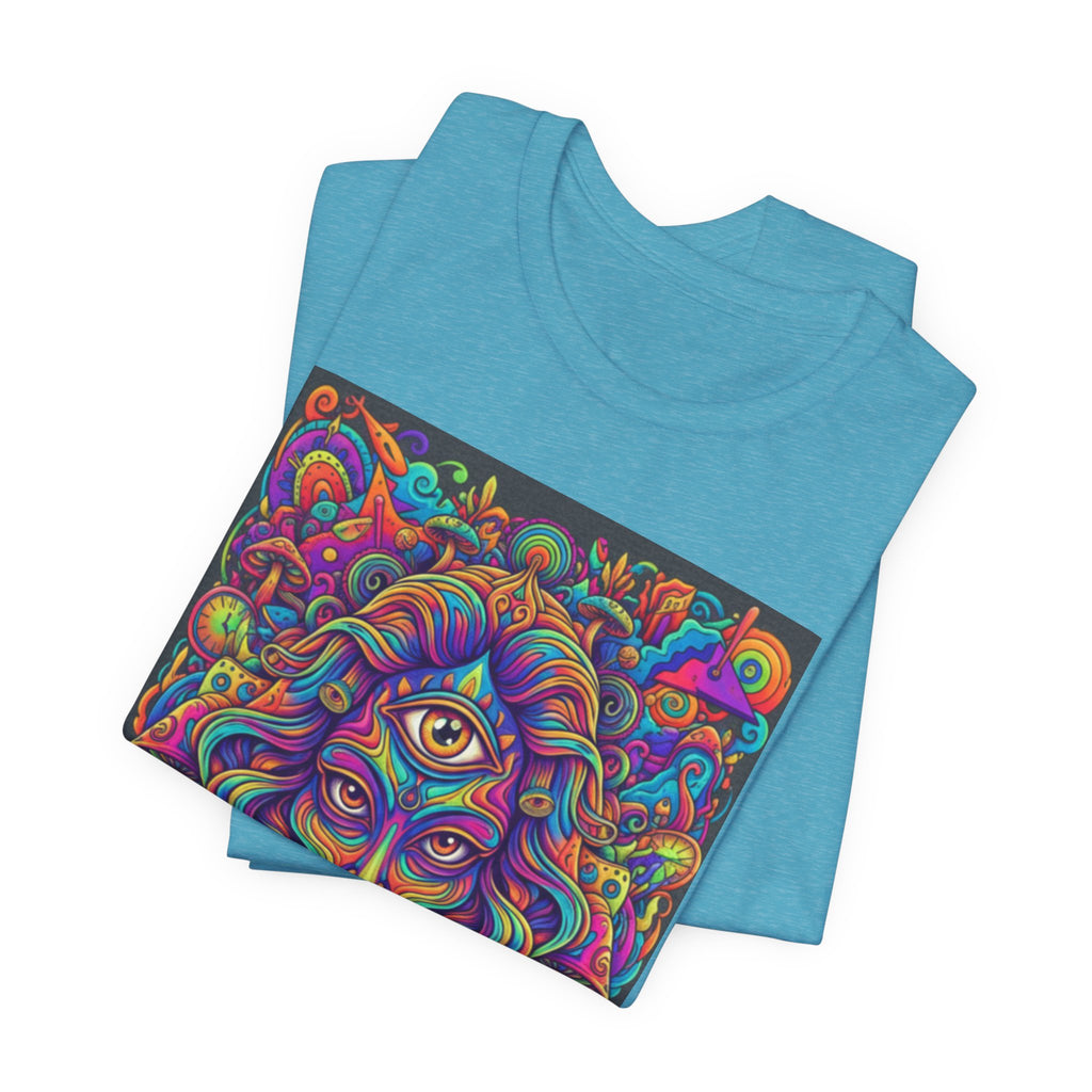 Expand Your Mind Psychedelic T-Shirt — Third Eye Trippy Art Tee