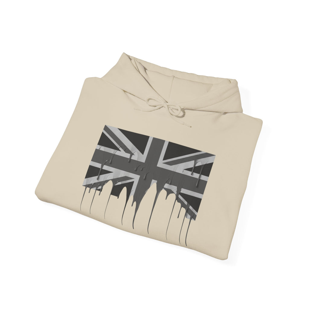 Union Jack Drip Hoodie - British Flag Streetwear Pullover