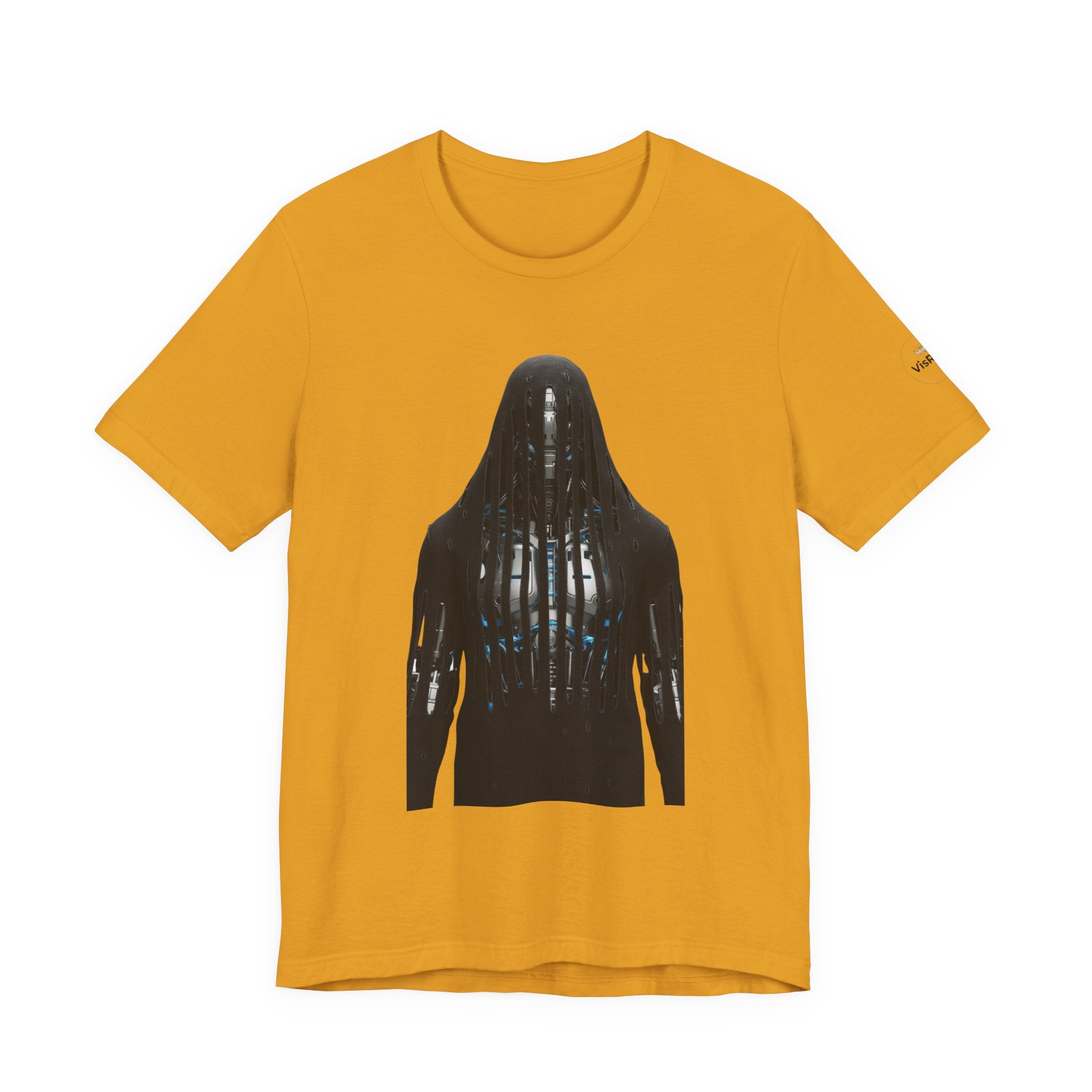 Horror Silhouette Tee — Shadowed Figure Graphic T-Shirt