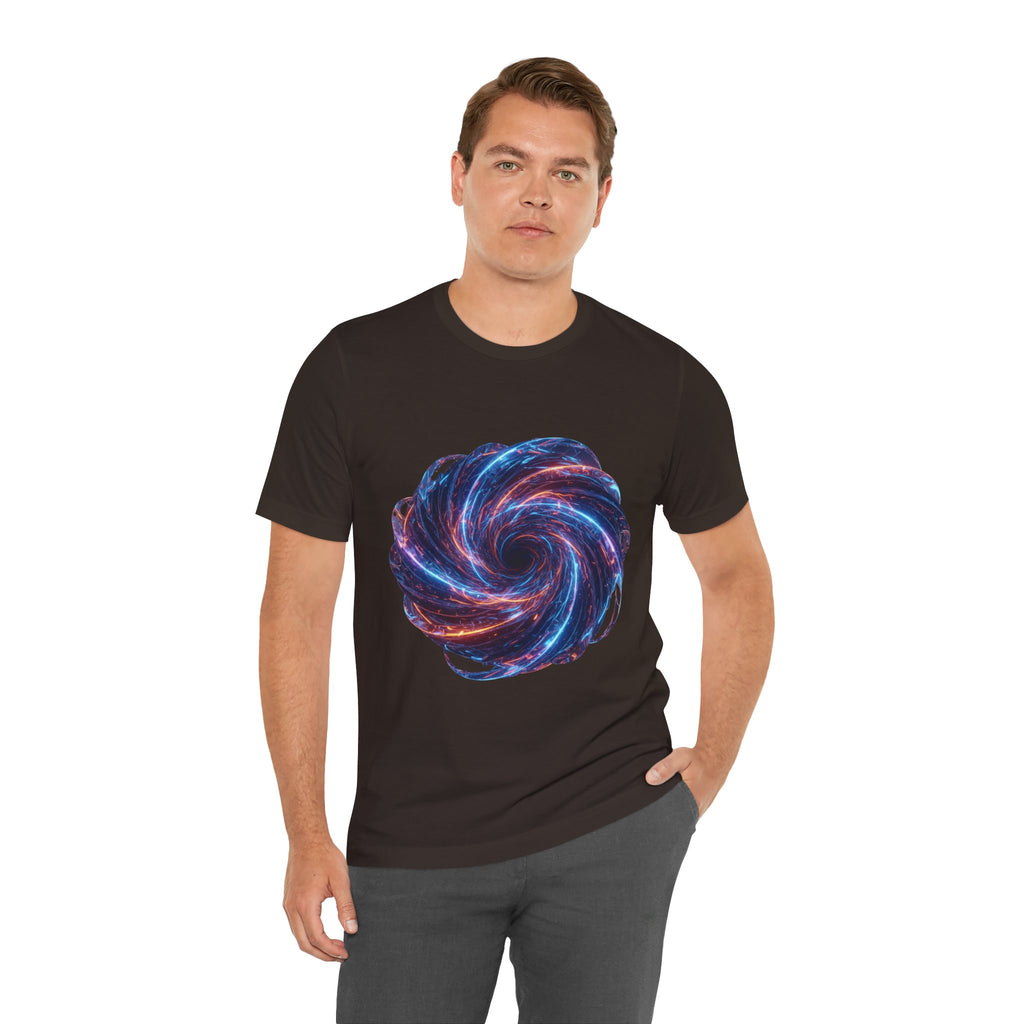 Galaxy Vortex T-Shirt — Cosmic Swirl Space Tee
