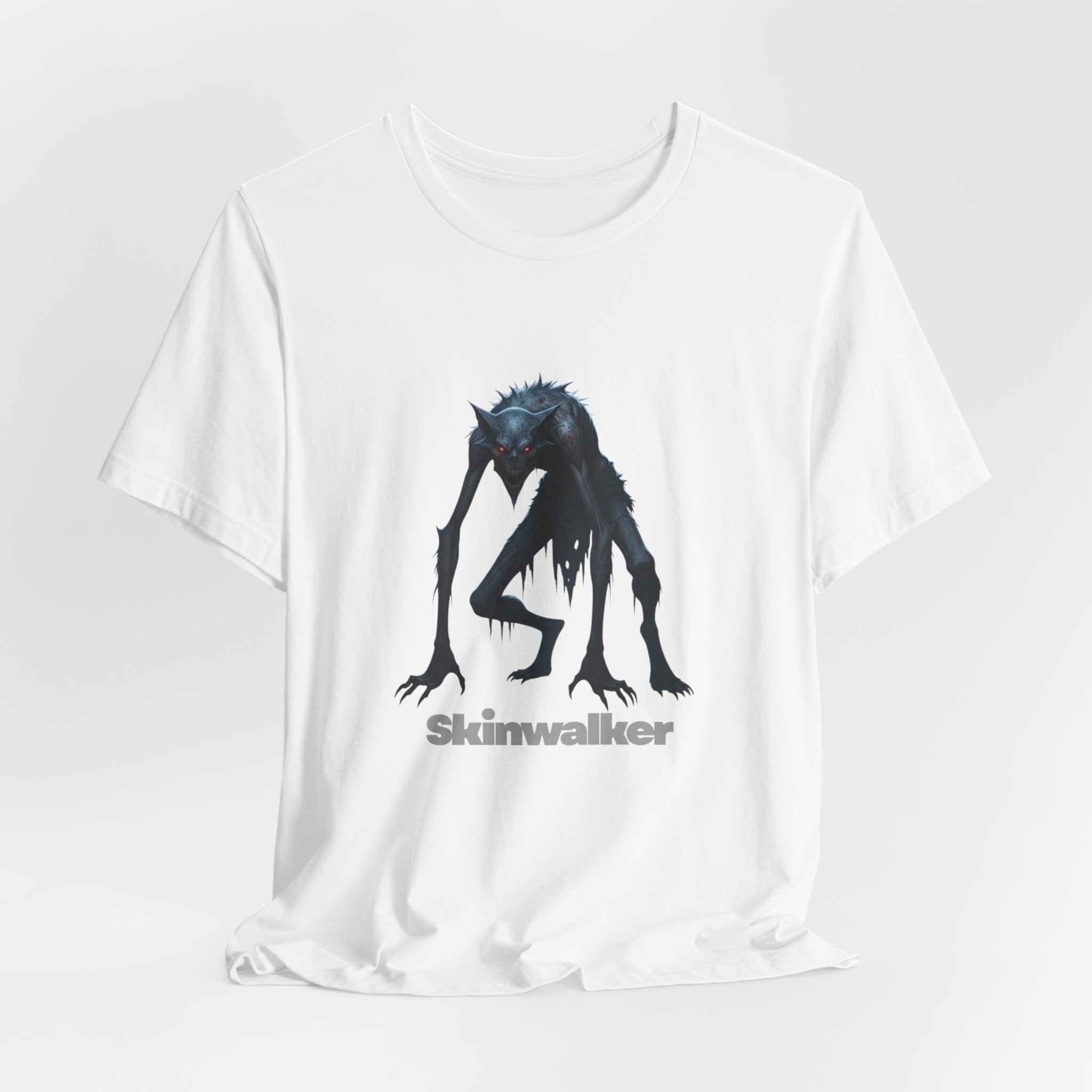 Skinwalker Graphic Tee — Creepy Creature Horror T-Shirt