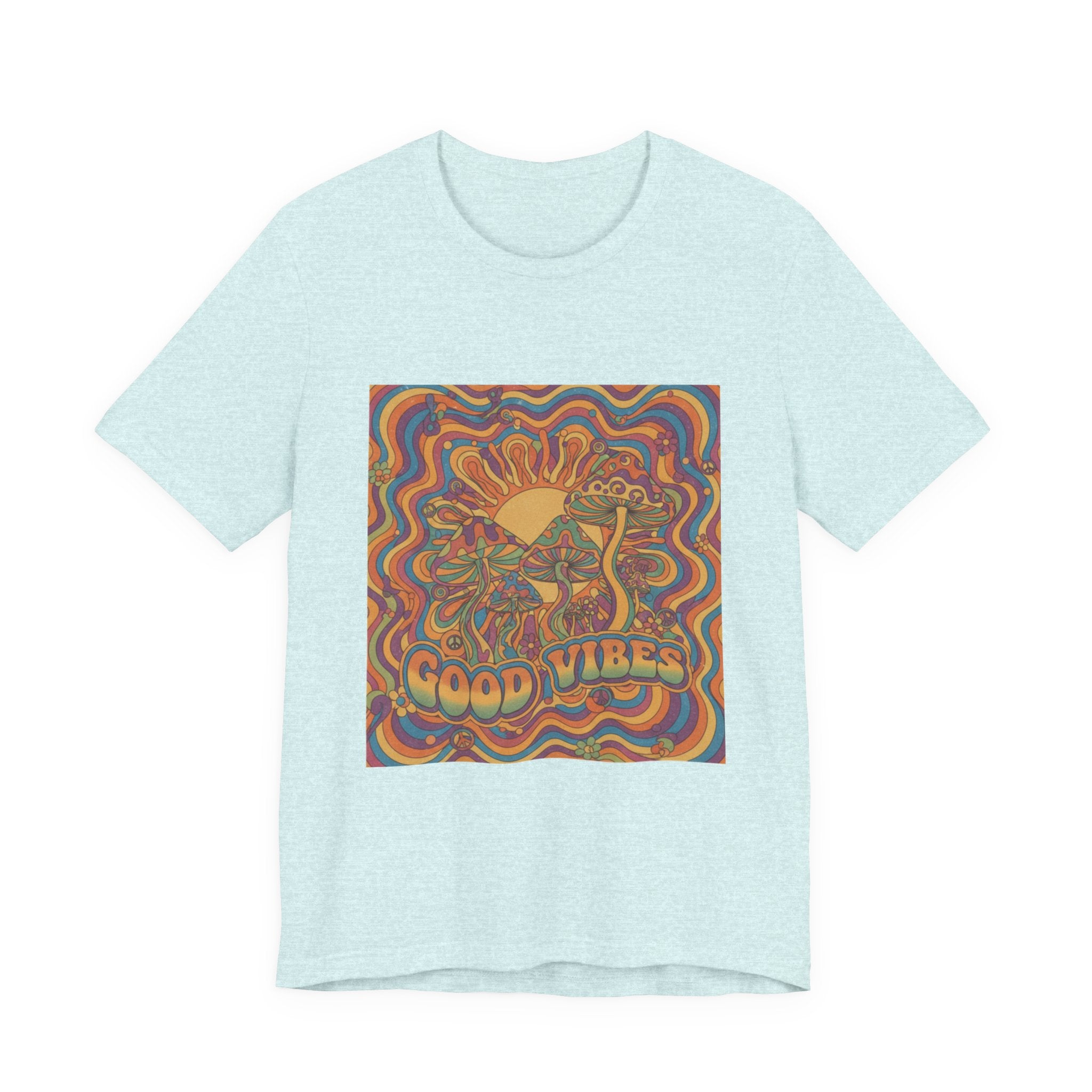 Good Vibes Retro Sunflower T-Shirt